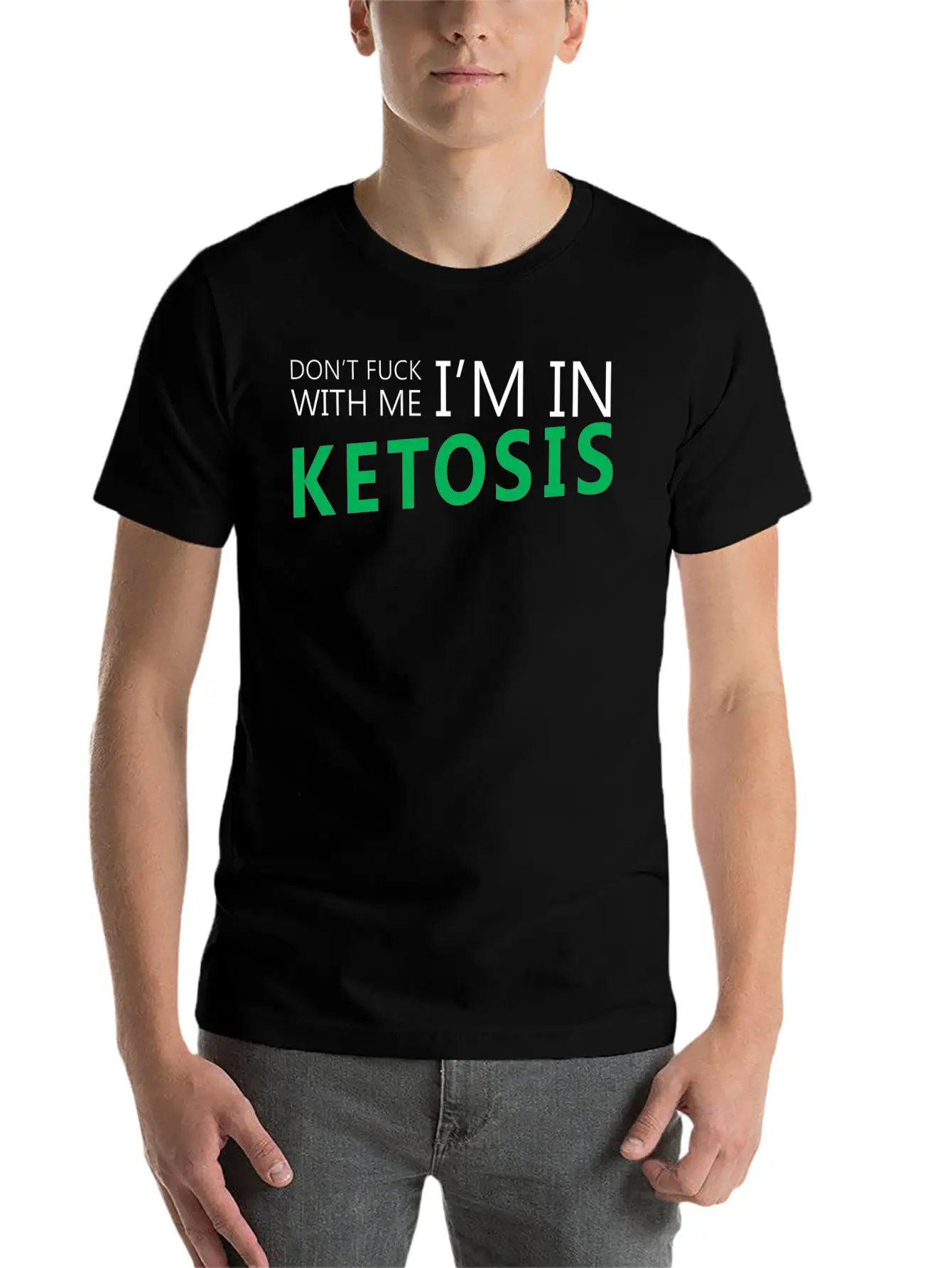 I'm In Ketosis 001 Unisex Casual T-Shirt – Clean Design For Daily Comfort