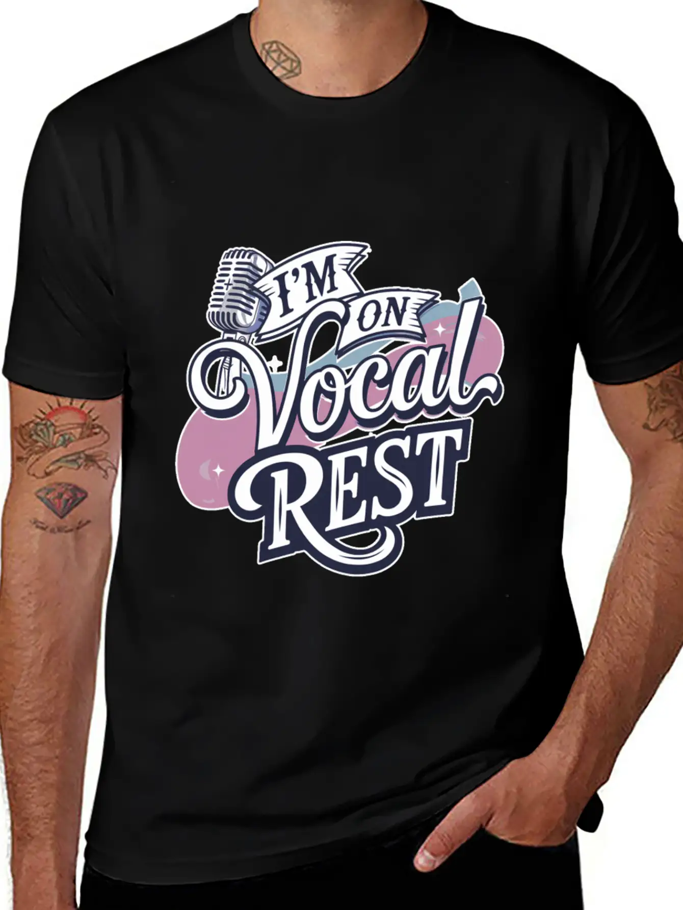 I'm On Vocal Rest 4 Unisex Casual T-Shirt – Clean Design For Daily Comfort