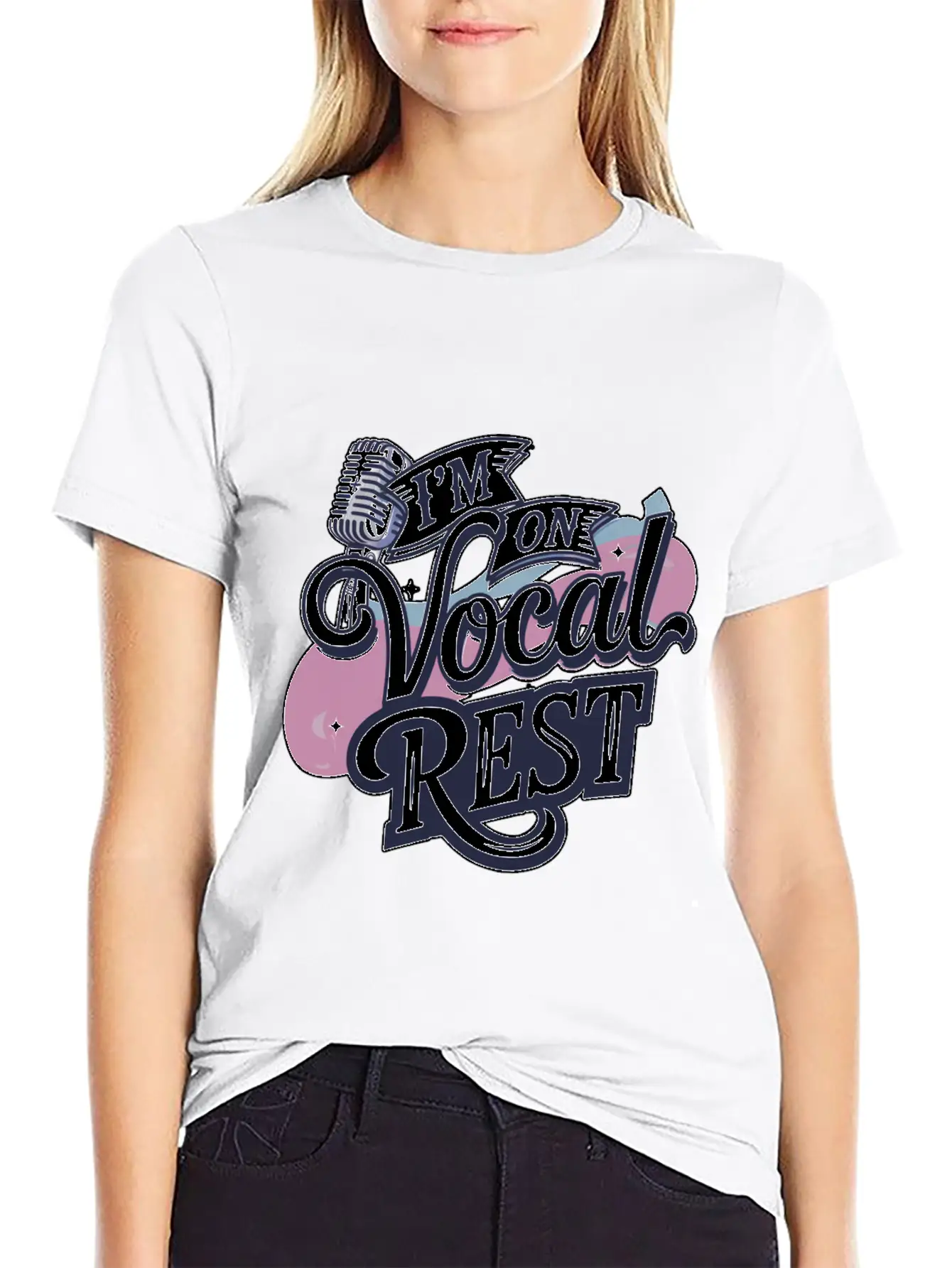 I'm On Vocal Rest 4 Unisex Casual T-Shirt – Clean Design For Daily Comfort