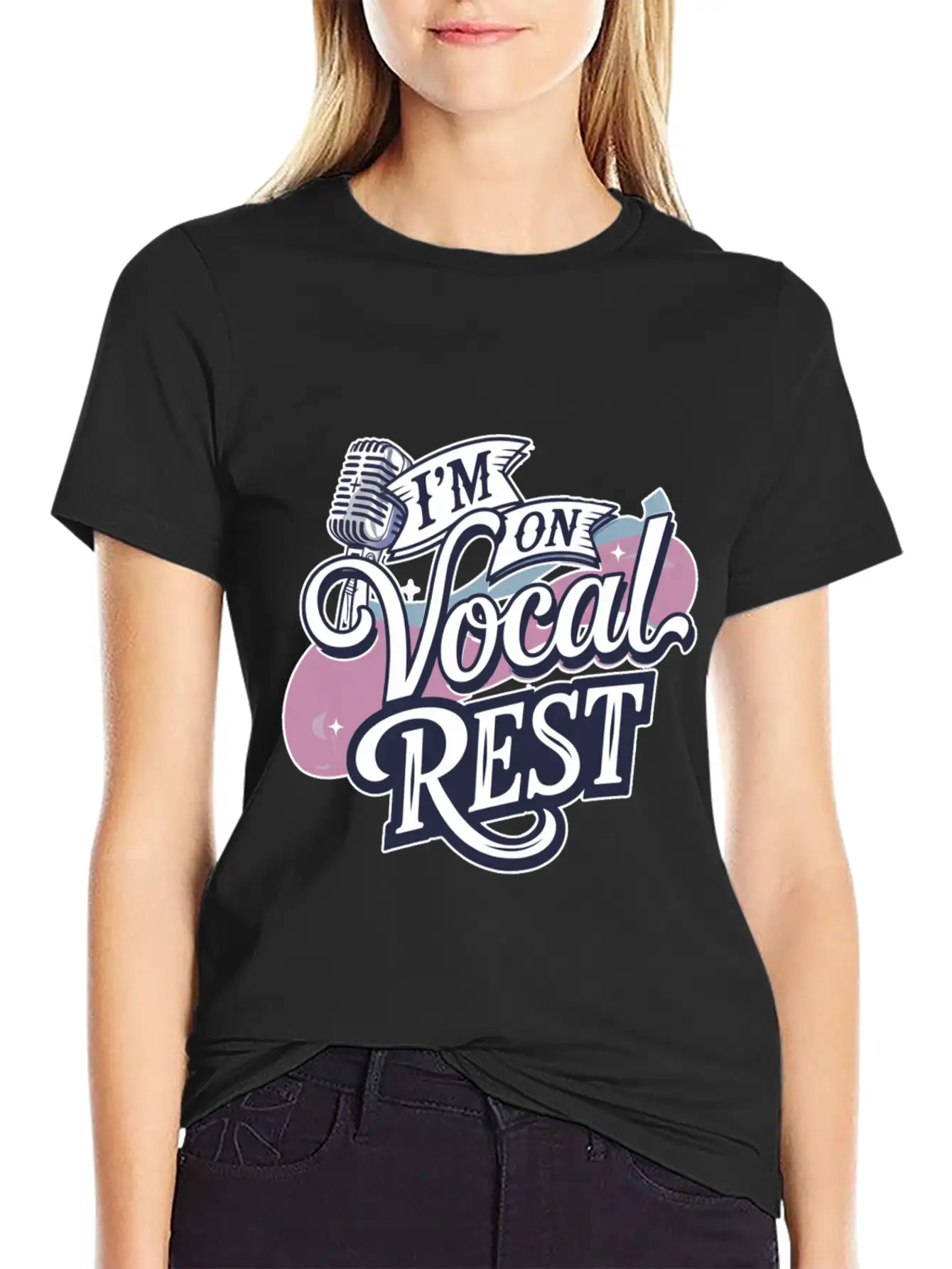 I'm On Vocal Rest 4 Unisex Casual T-Shirt – Clean Design For Daily Comfort