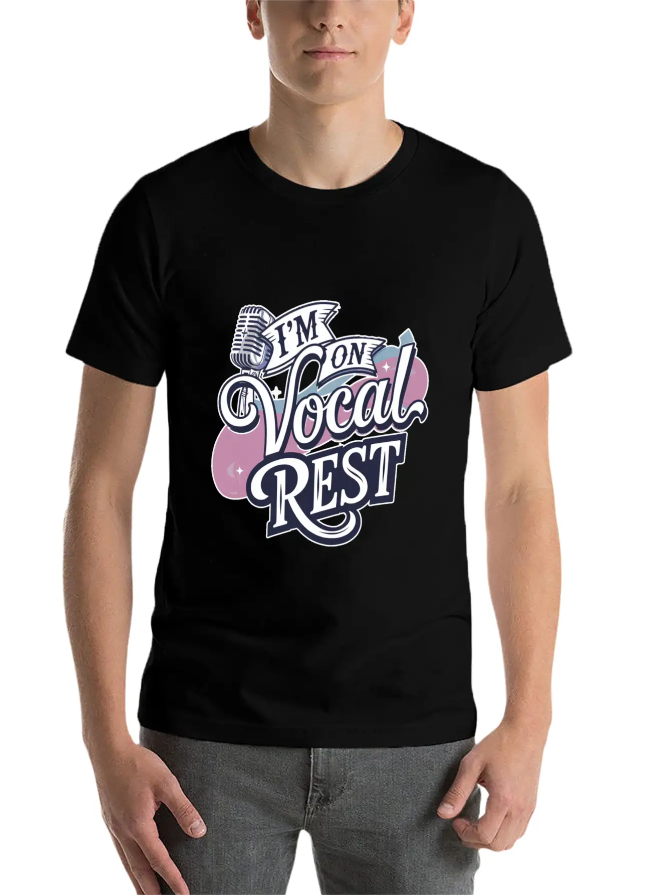 I'm On Vocal Rest 4 Unisex Casual T-Shirt – Clean Design For Daily Comfort
