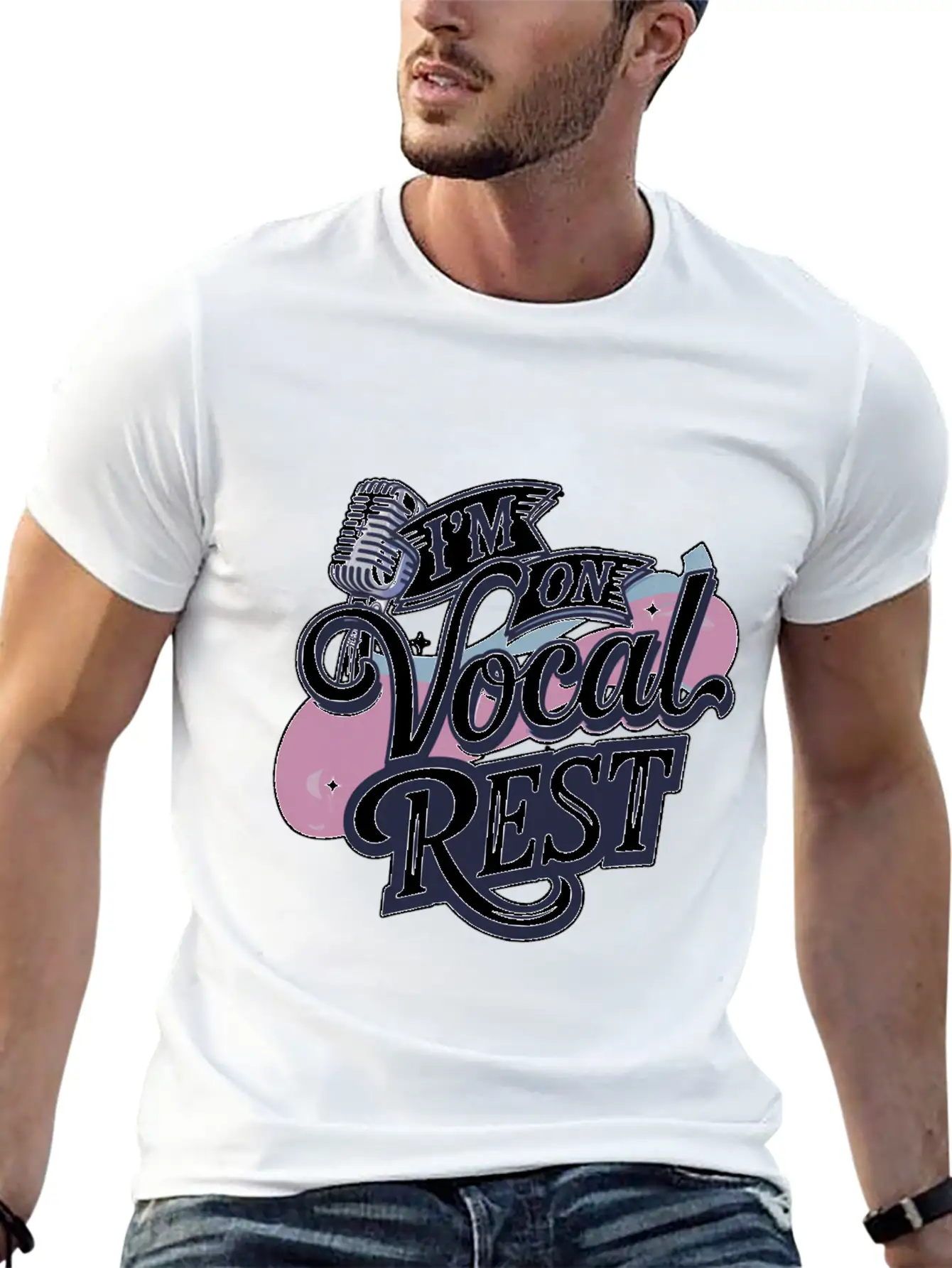 I'm On Vocal Rest 4 Unisex Casual T-Shirt – Clean Design For Daily Comfort