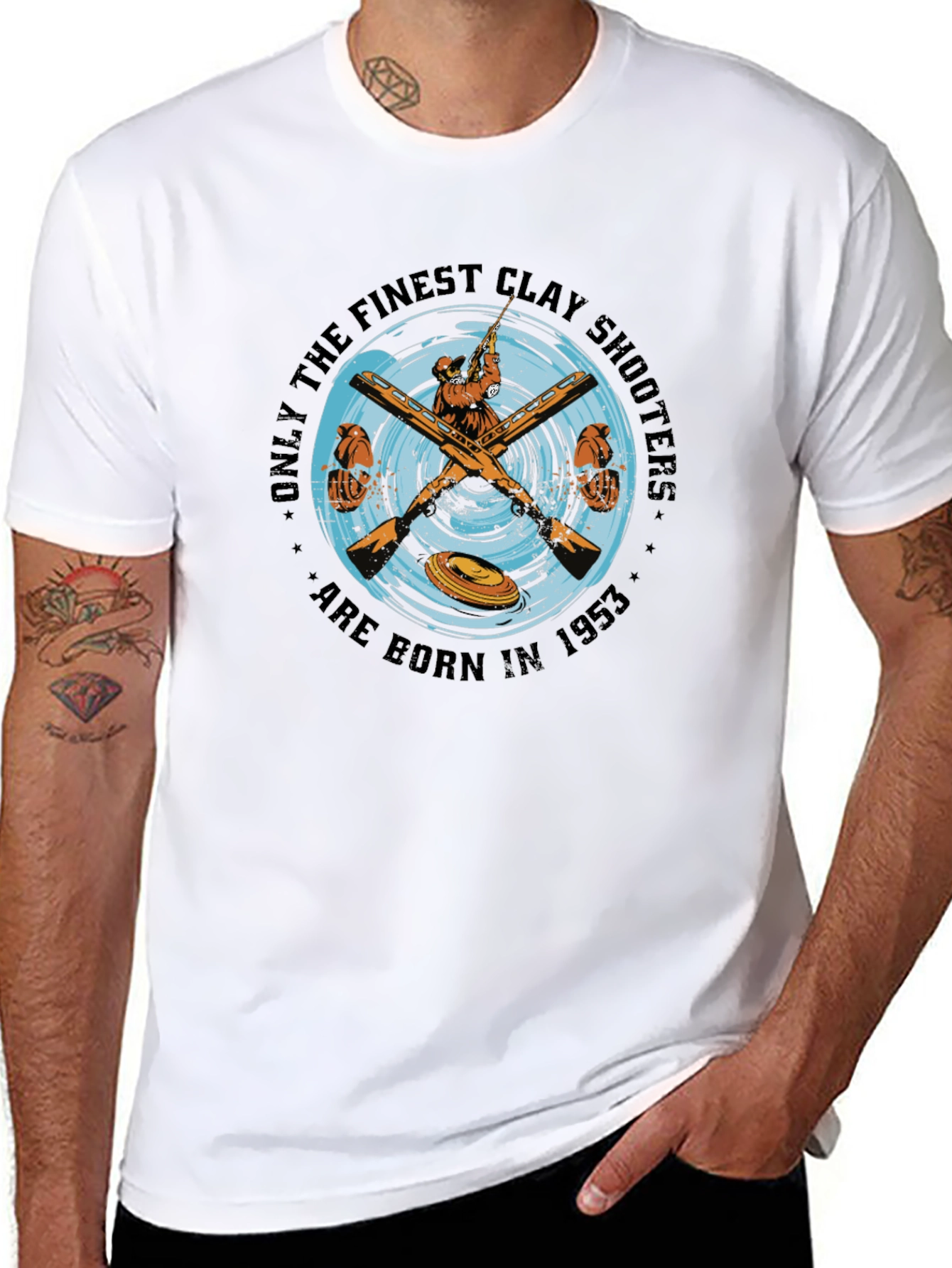 Finest Clay Shooters Born in 1953 T-Shirt
