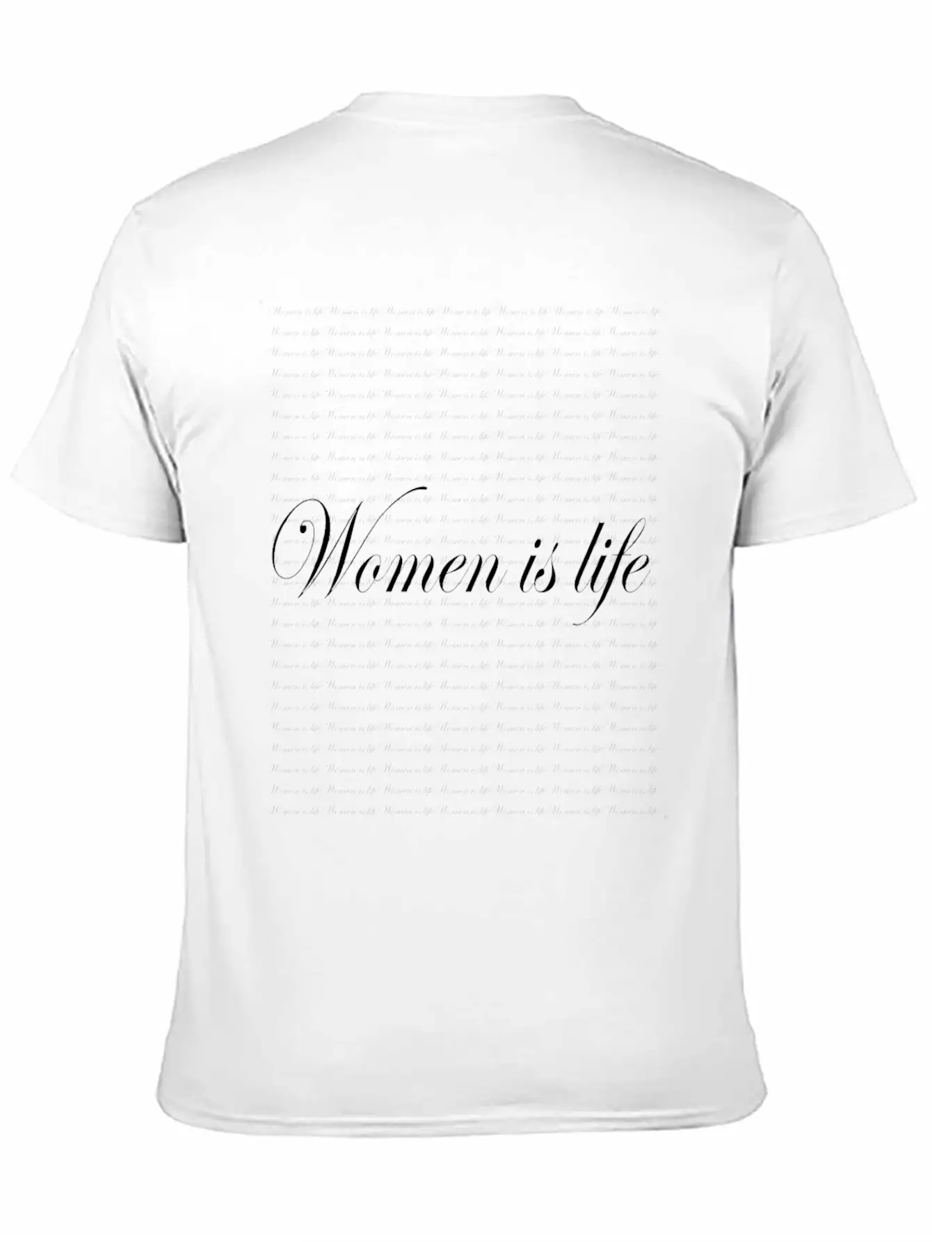International Women's Day ,Women Is Life, Unisex Casual T-Shirt – Clean Design For Daily Comfort