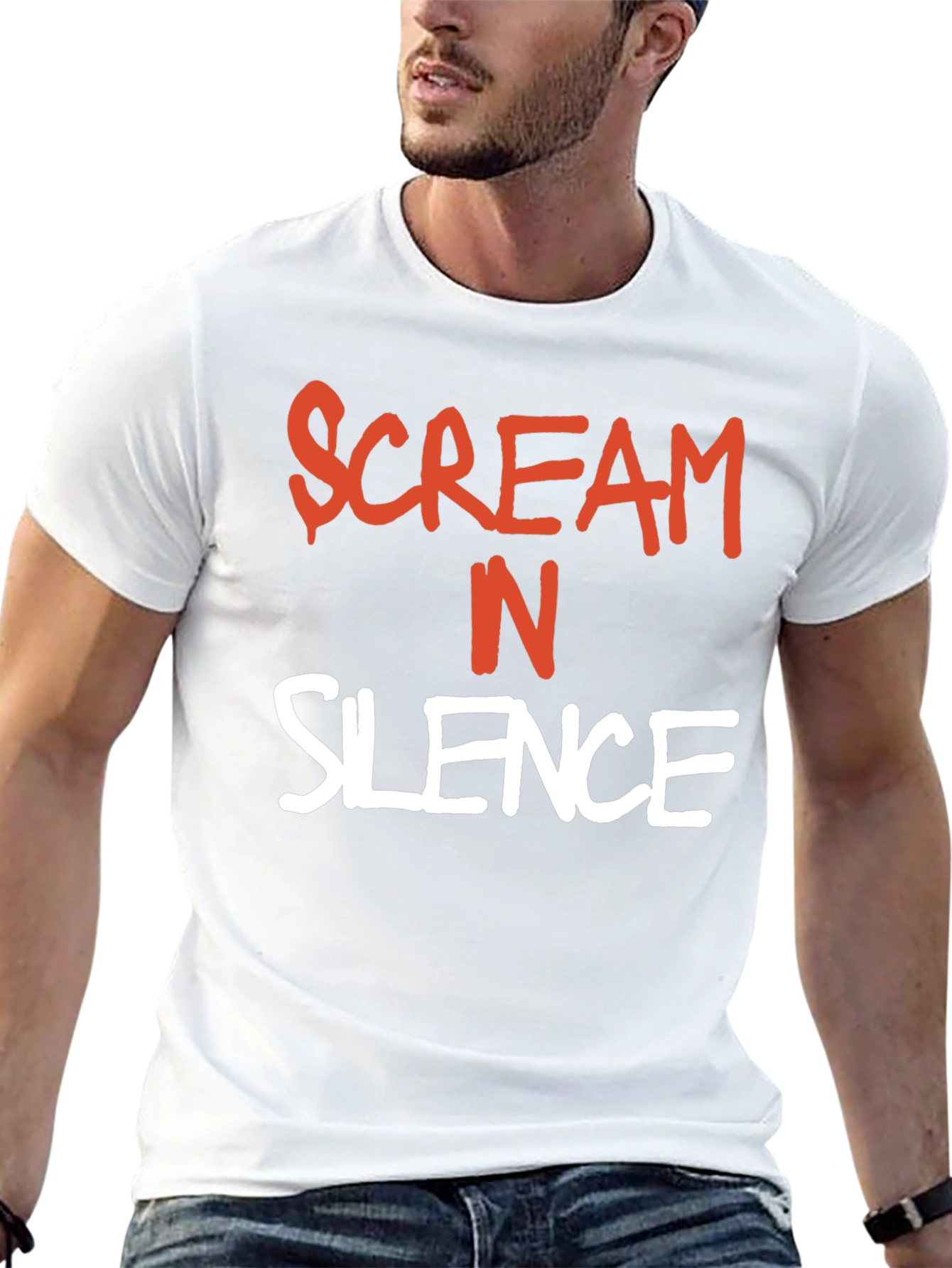 Scream in Silence Graphic Tee