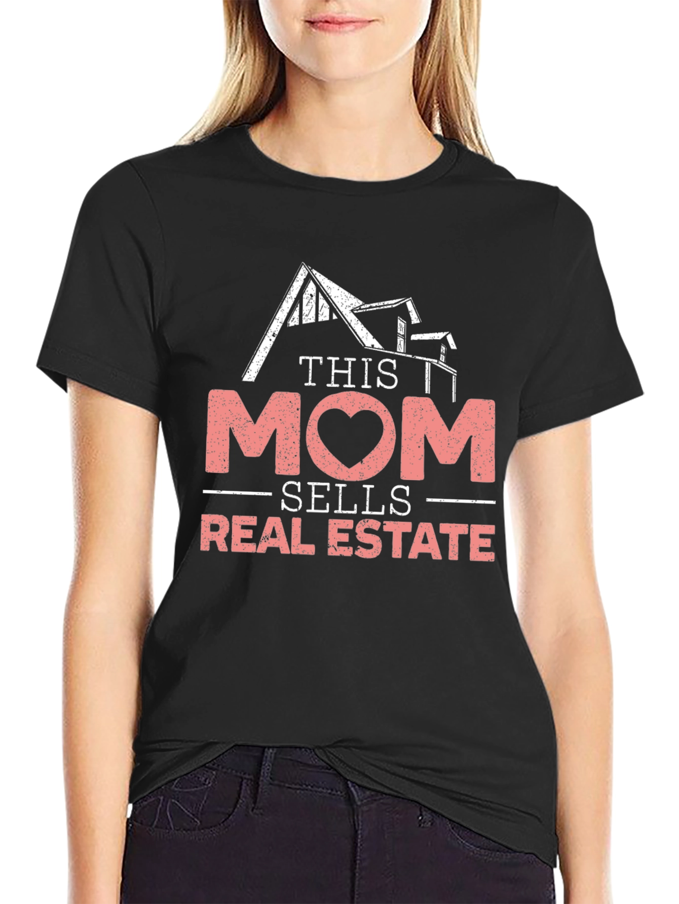 Real Estate Mom Graphic Tee Shirt