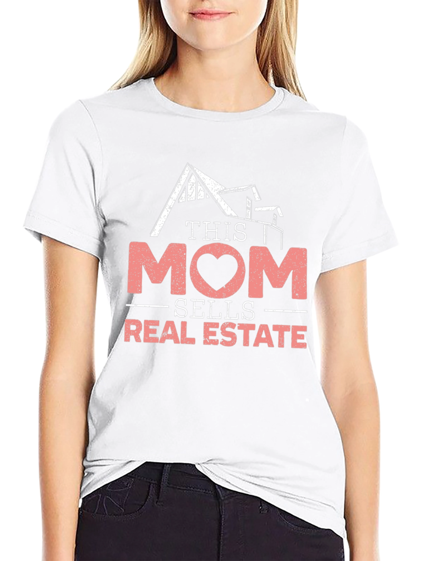 Real Estate Mom Graphic Tee Shirt