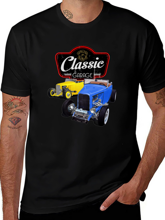 Classic Garage Car T-Shirt