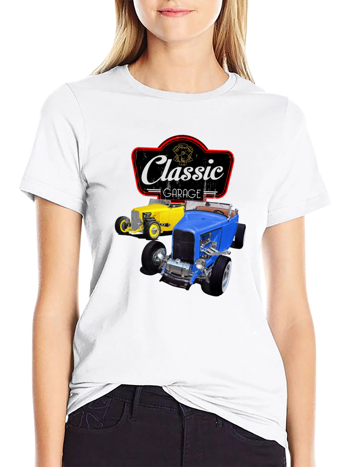 Classic Garage Car T-Shirt