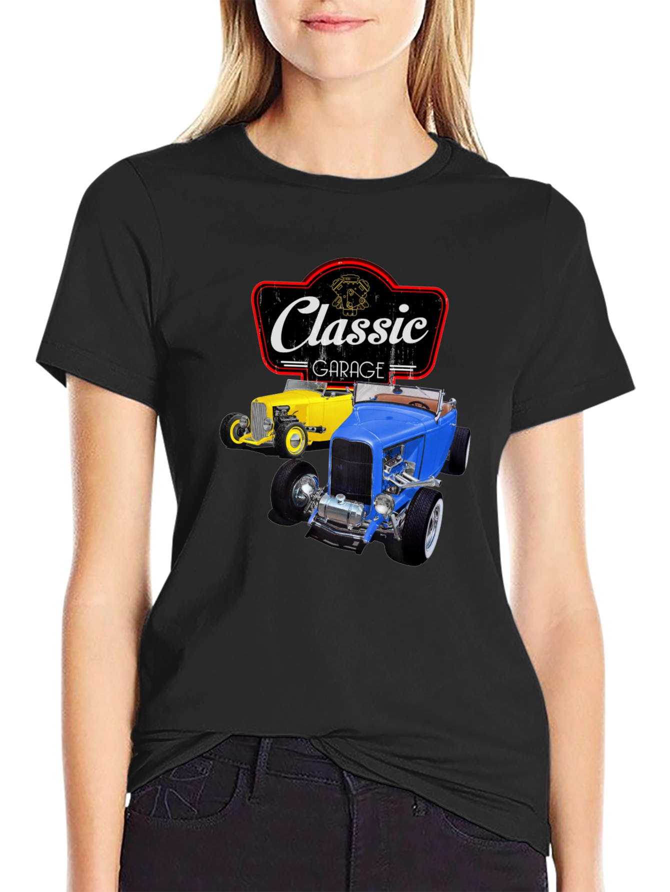 Classic Garage Car T-Shirt