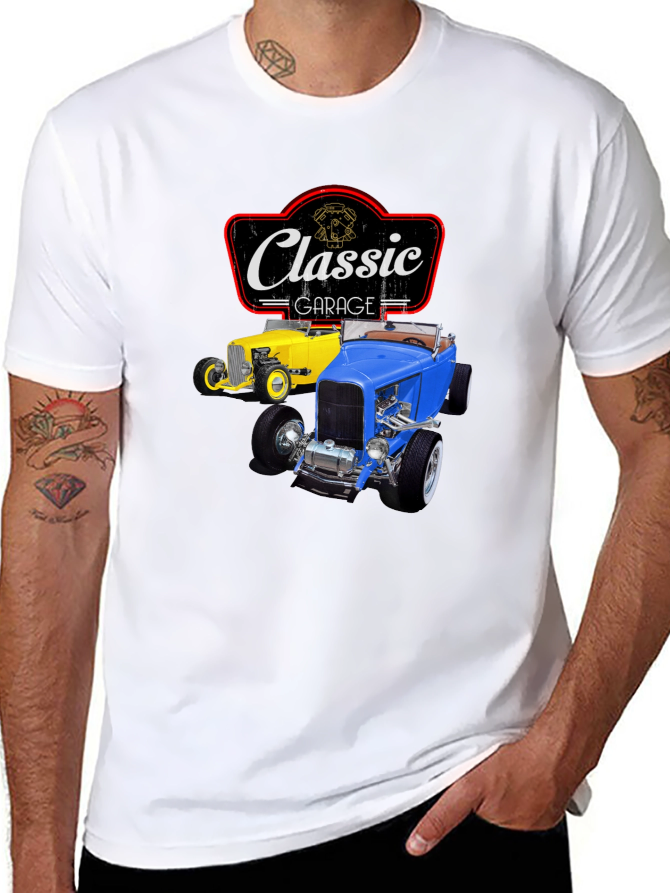 Classic Garage Car T-Shirt