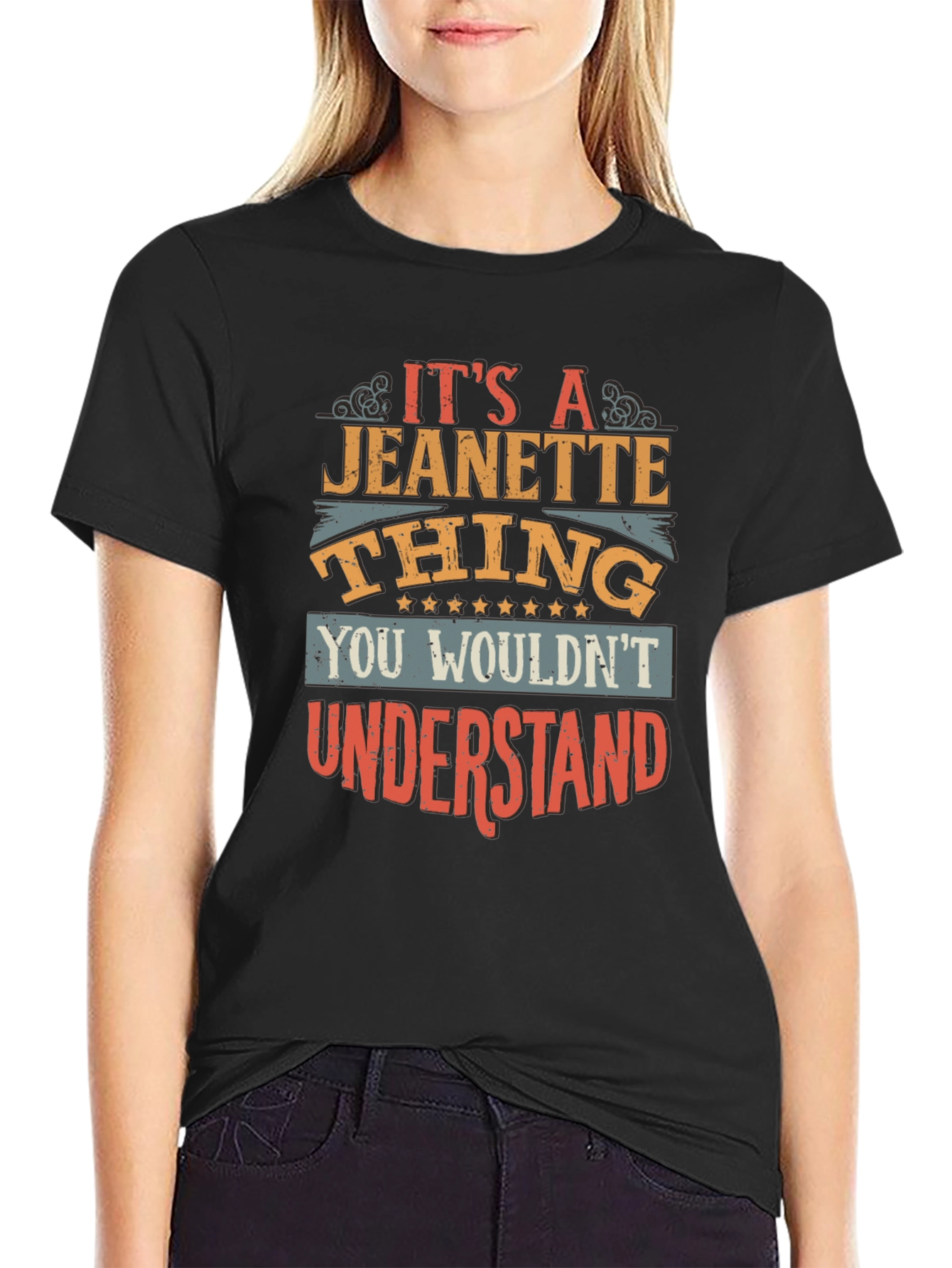 Its A Jeanette Thing T-Shirt - Funny Name Tee