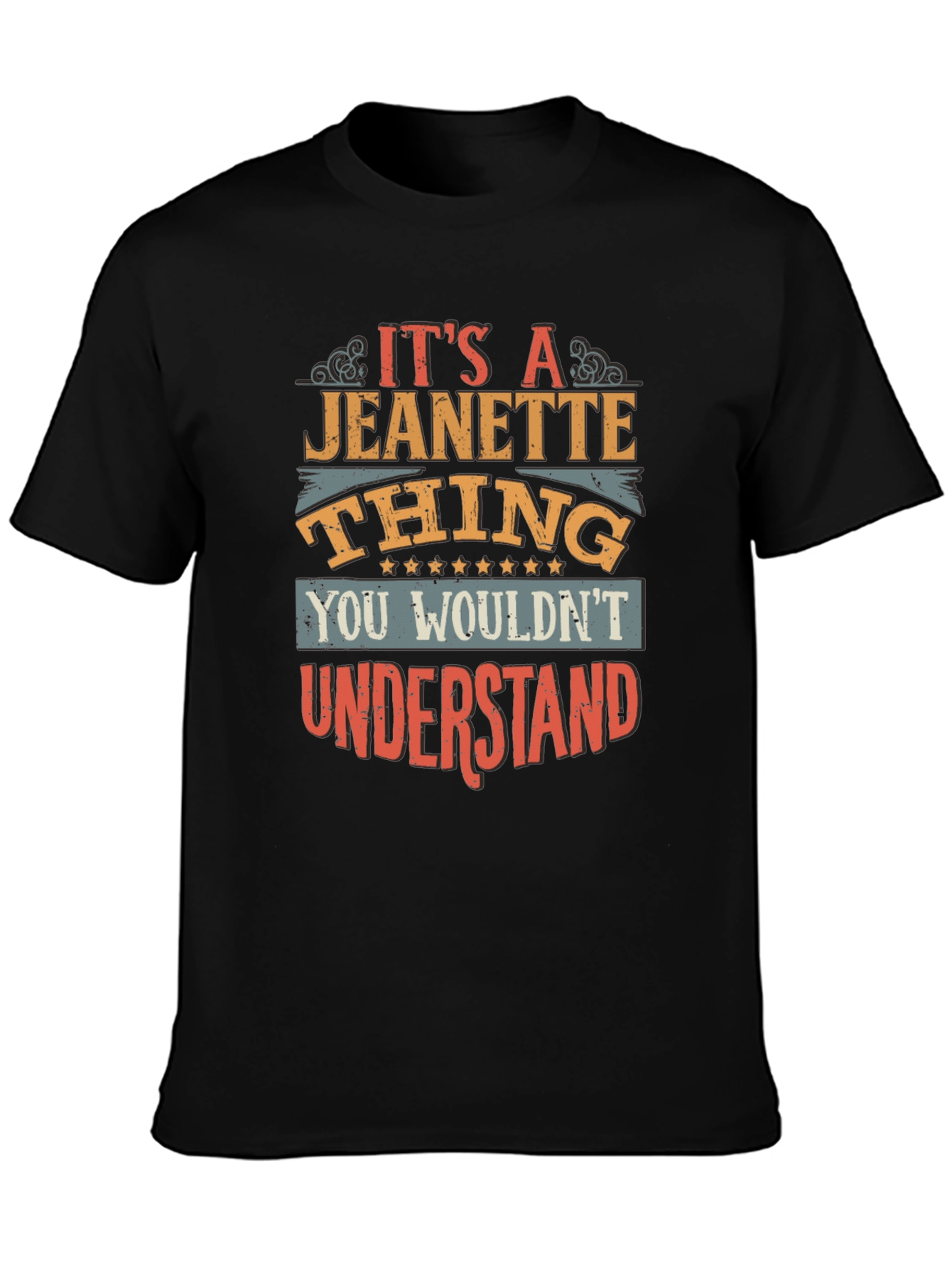 Its A Jeanette Thing T-Shirt - Funny Name Tee