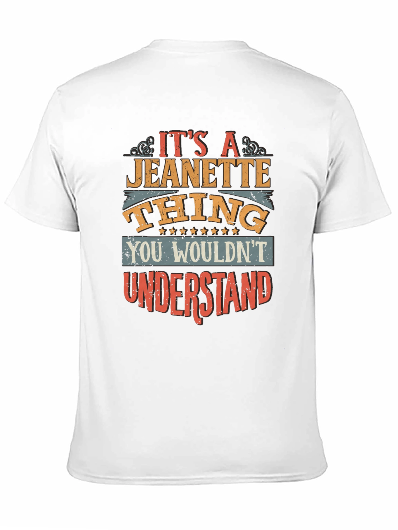 Its A Jeanette Thing T-Shirt - Funny Name Tee