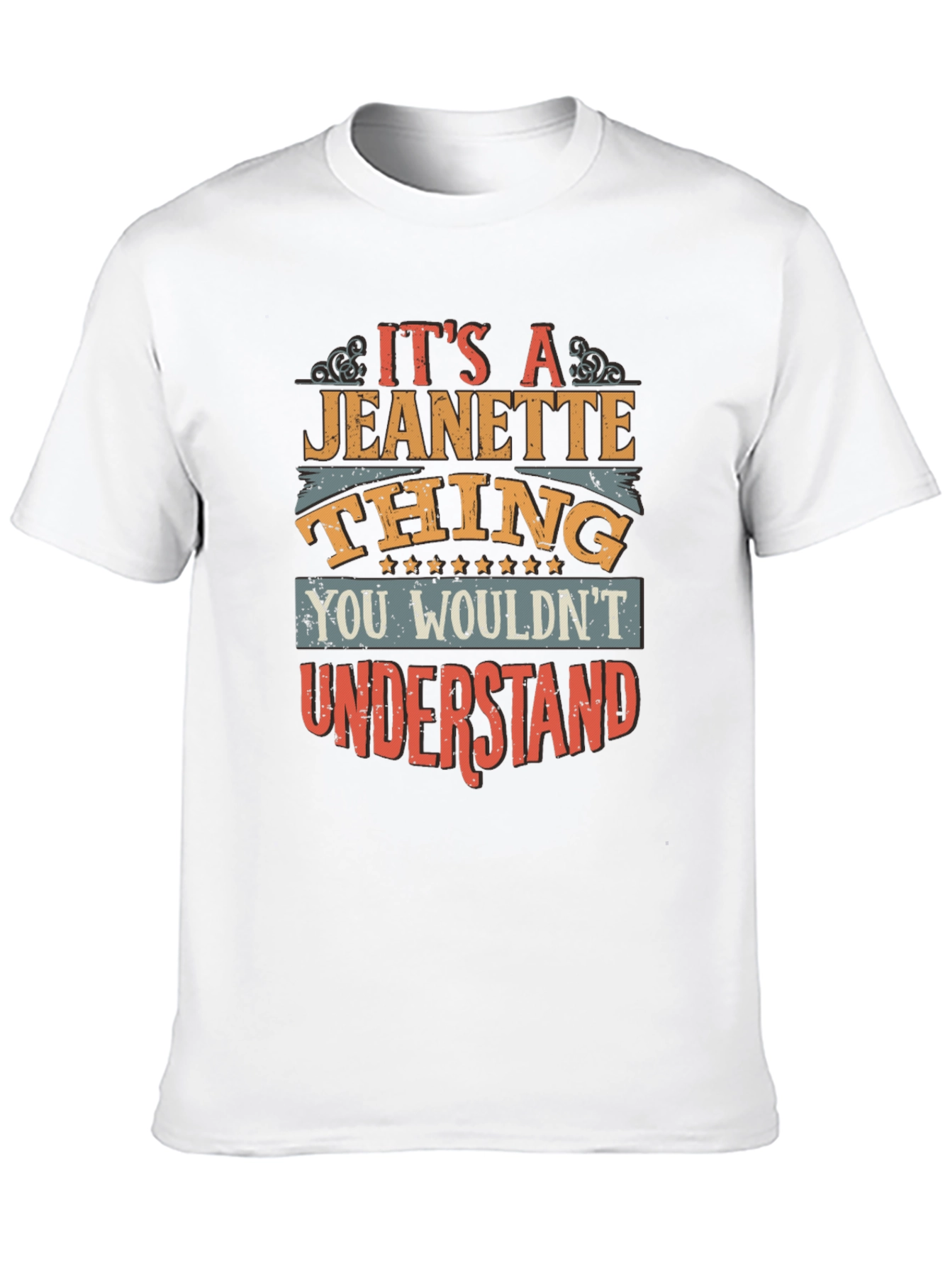 Its A Jeanette Thing T-Shirt - Funny Name Tee