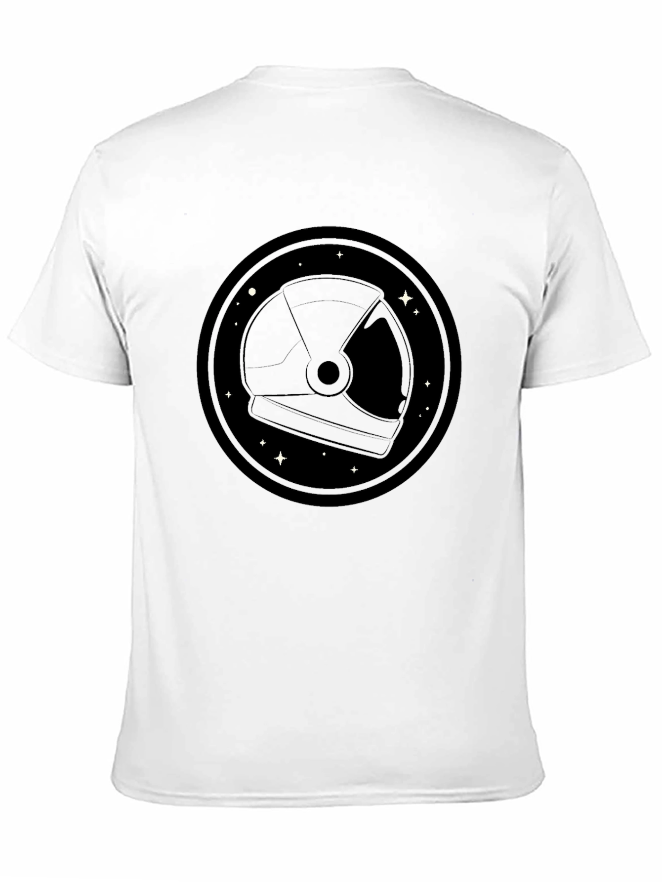Astronaut Helmet Graphic Tee - Space Lover T-Shirt