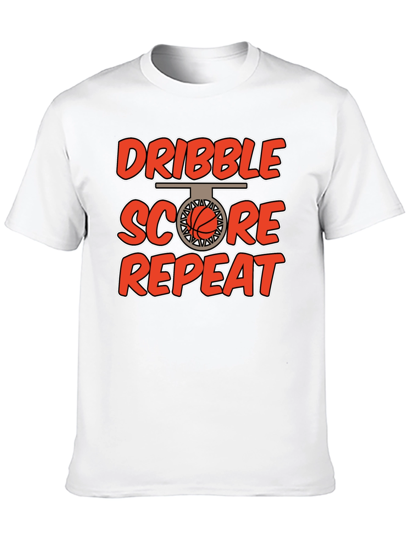 Dribble Score Repeat Graphic Tee