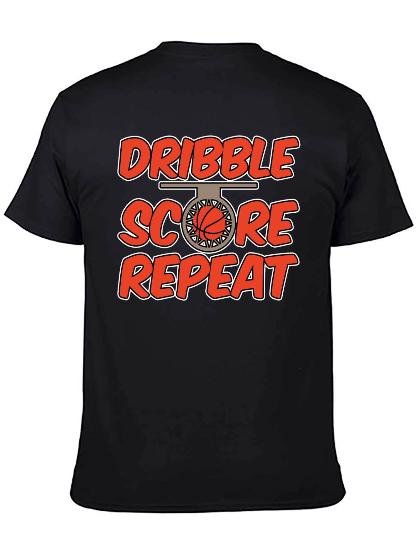 Dribble Score Repeat Graphic Tee