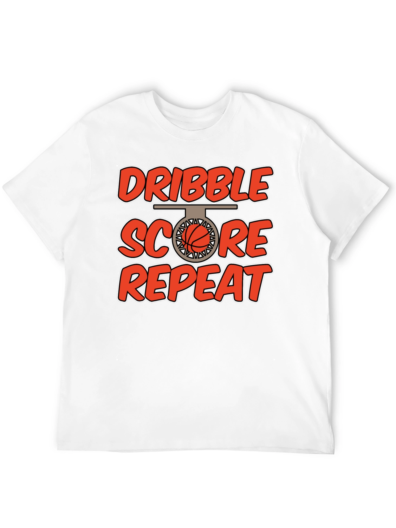 Dribble Score Repeat Graphic Tee