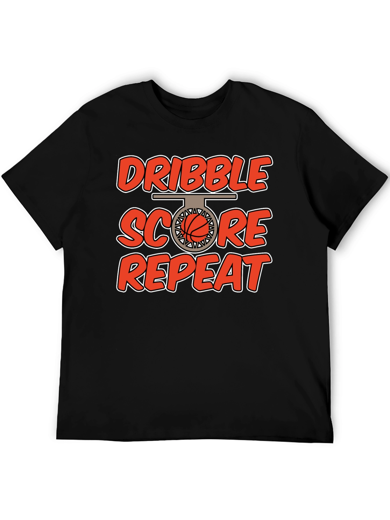 Dribble Score Repeat Graphic Tee
