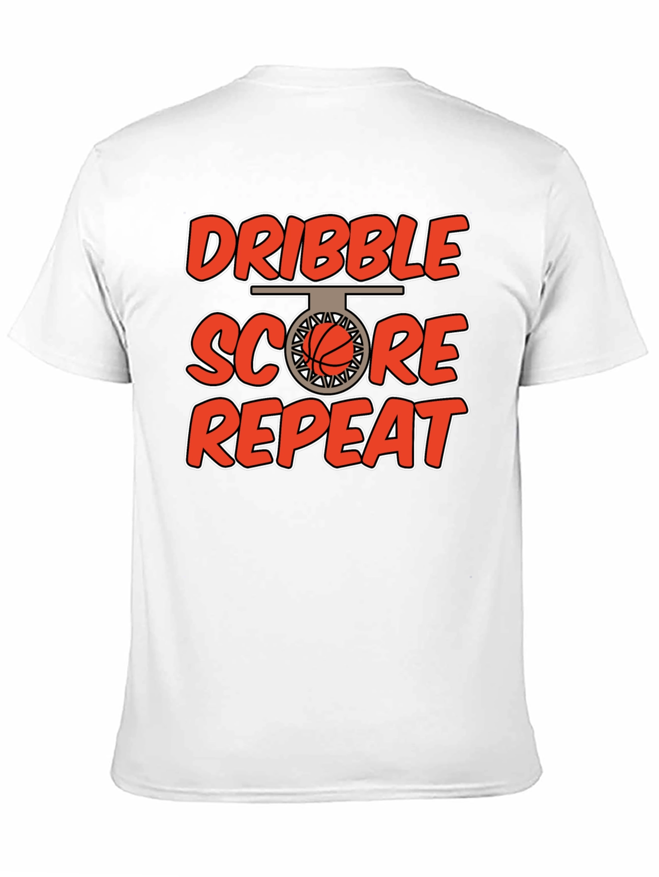Dribble Score Repeat Graphic Tee