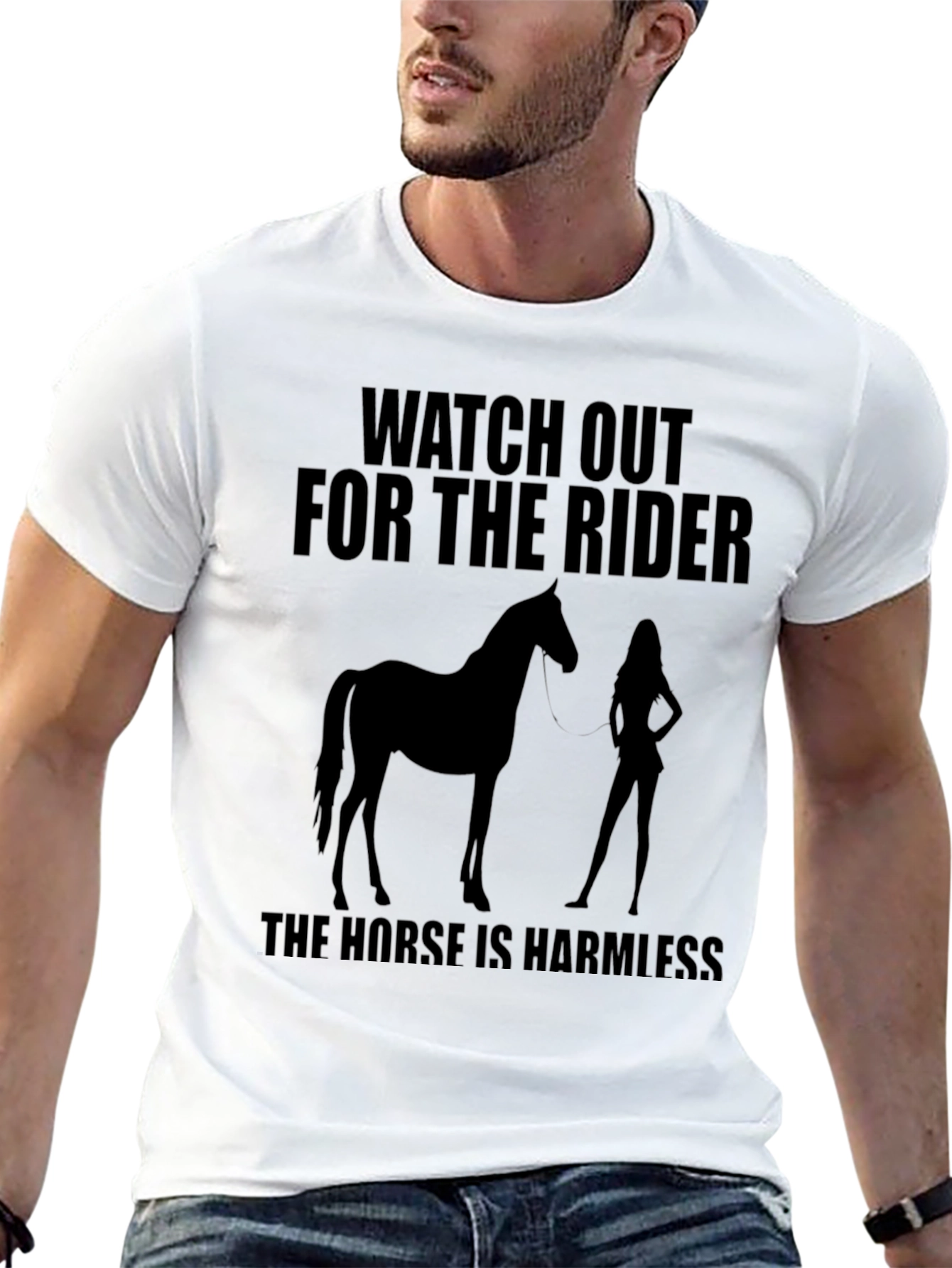 Watch Out For The Rider Graphic T-Shirt