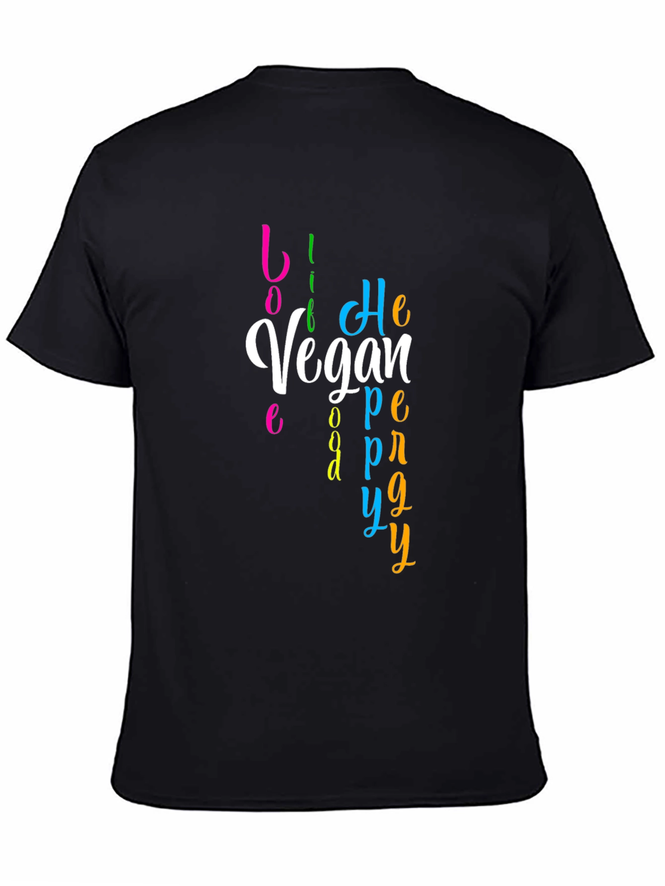 Vegan Lifestyle Black T-Shirt