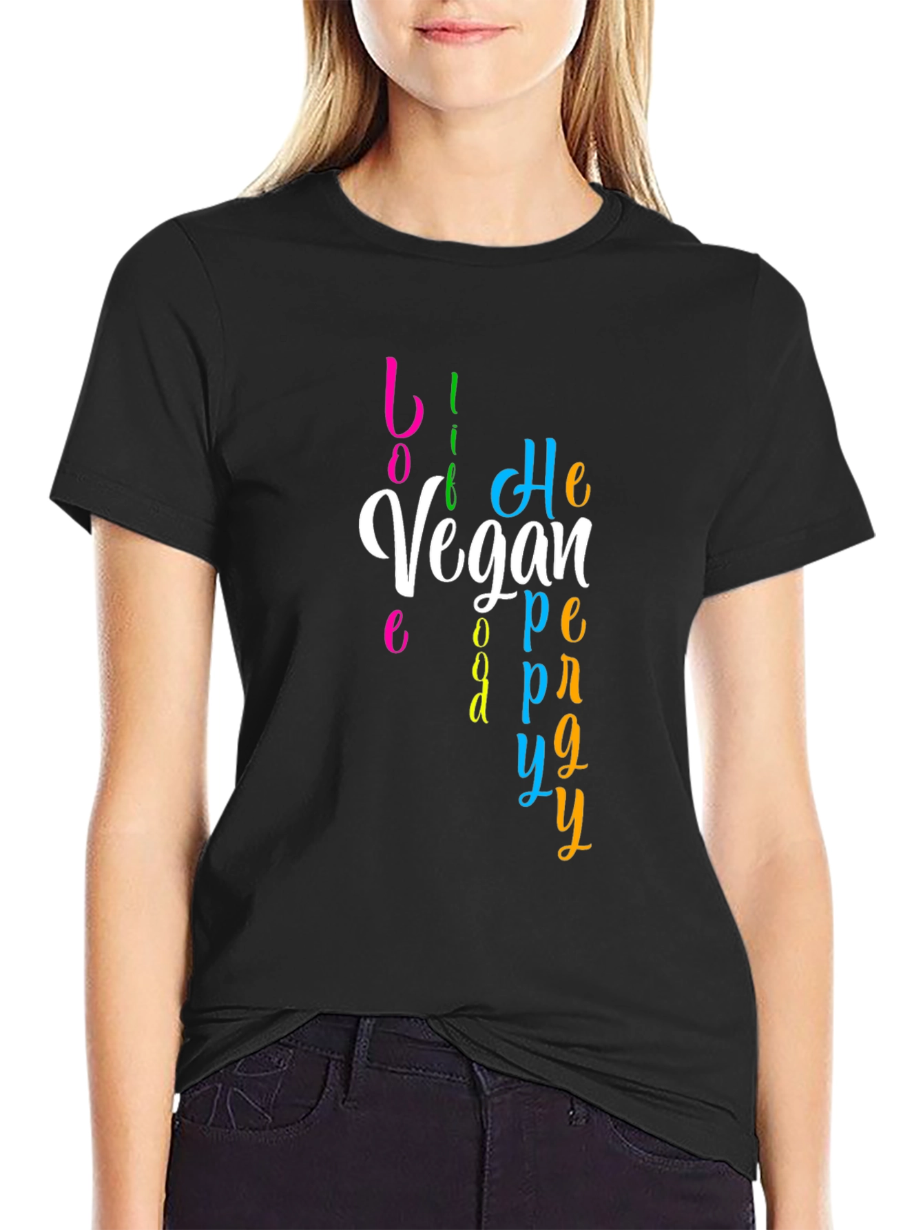 Vegan Lifestyle Black T-Shirt
