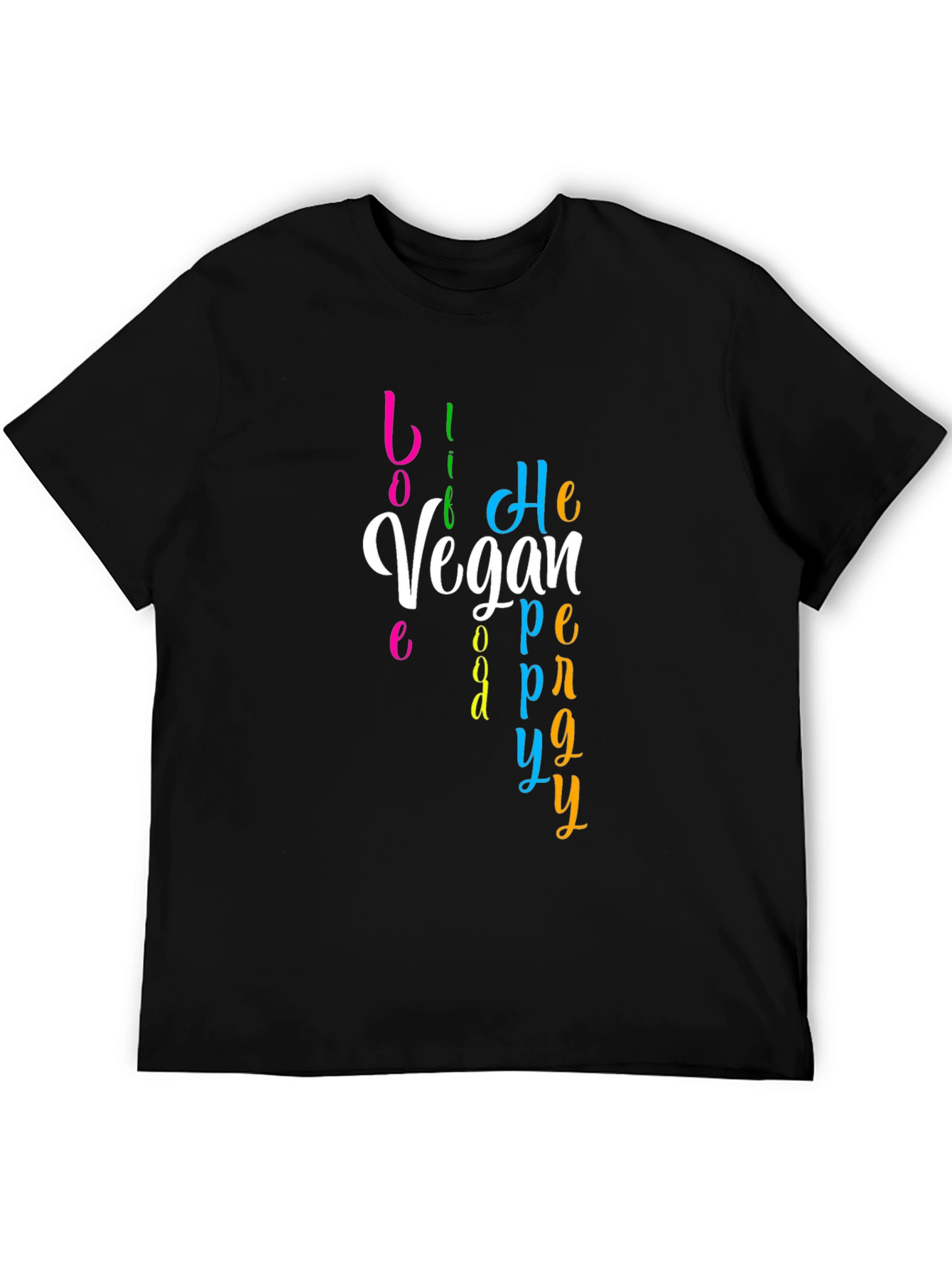 Vegan Lifestyle Black T-Shirt