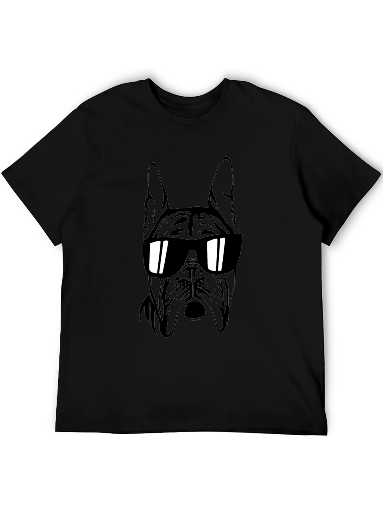 Cool Dog T-Shirt - Black Graphic Tee