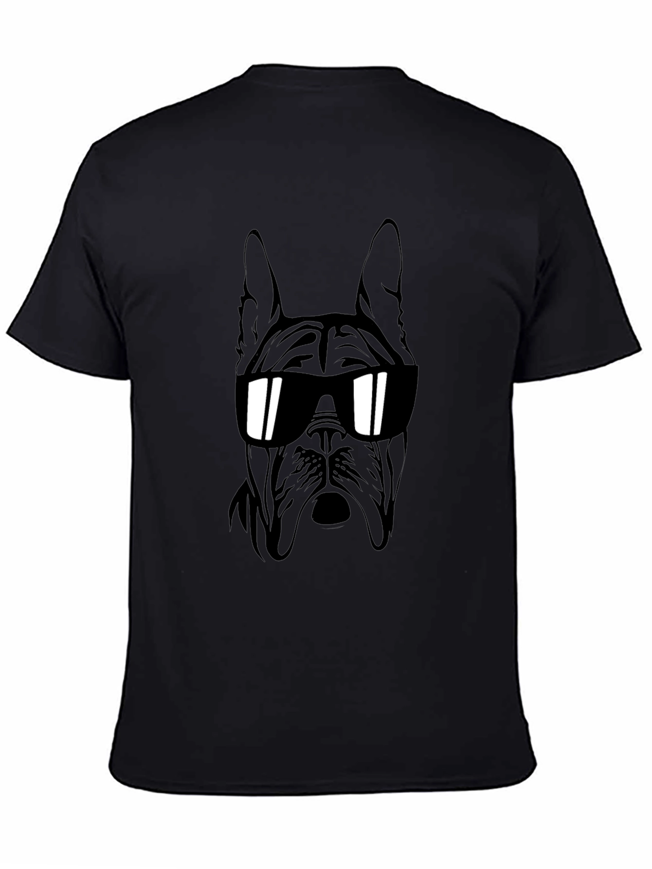 Cool Dog T-Shirt - Black Graphic Tee