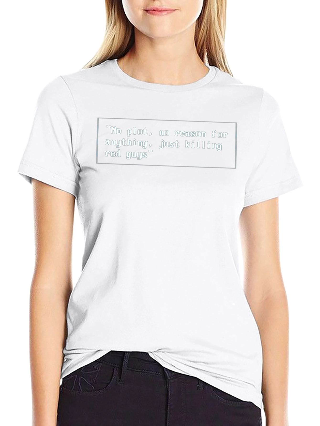 No Plot Killing Red Guys T-Shirt