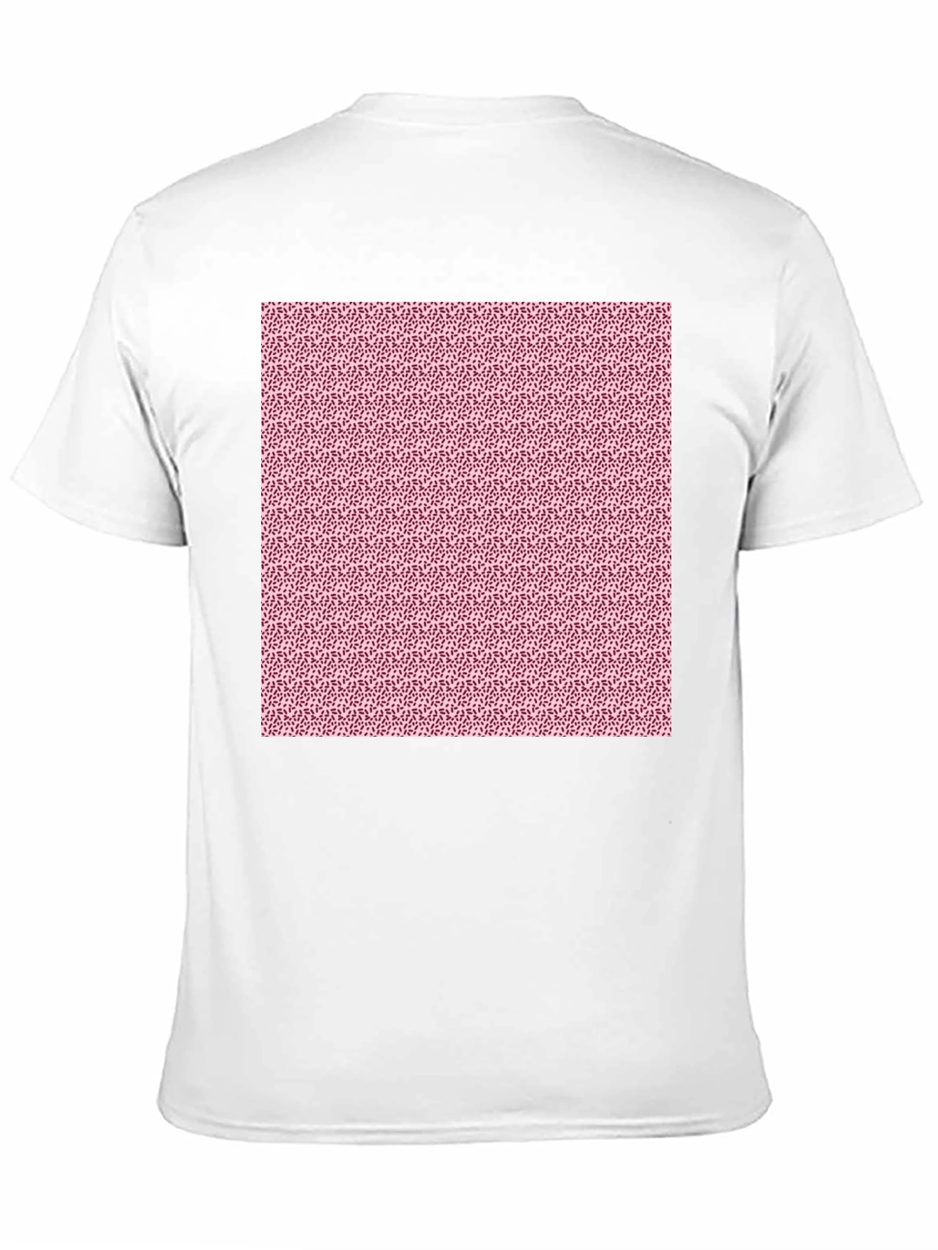 Patterned Black T-Shirt