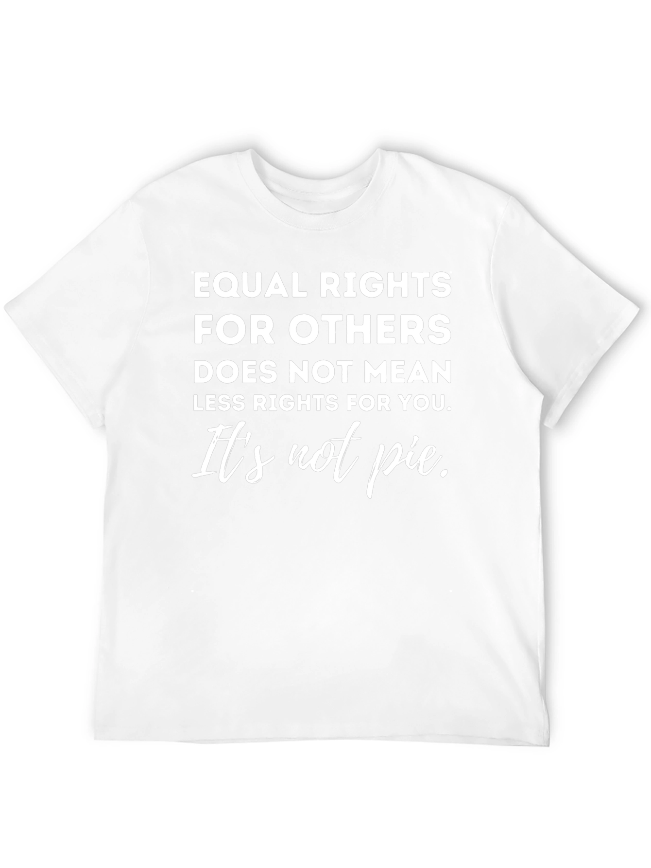 Equality Rights Black Graphic T-Shirt