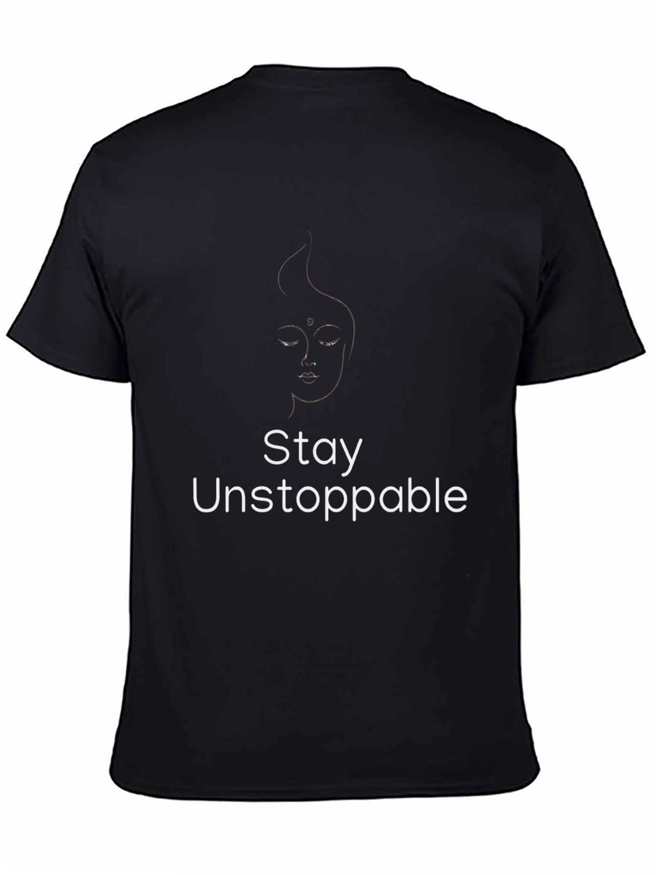Stay Unstoppable Black Graphic Tee