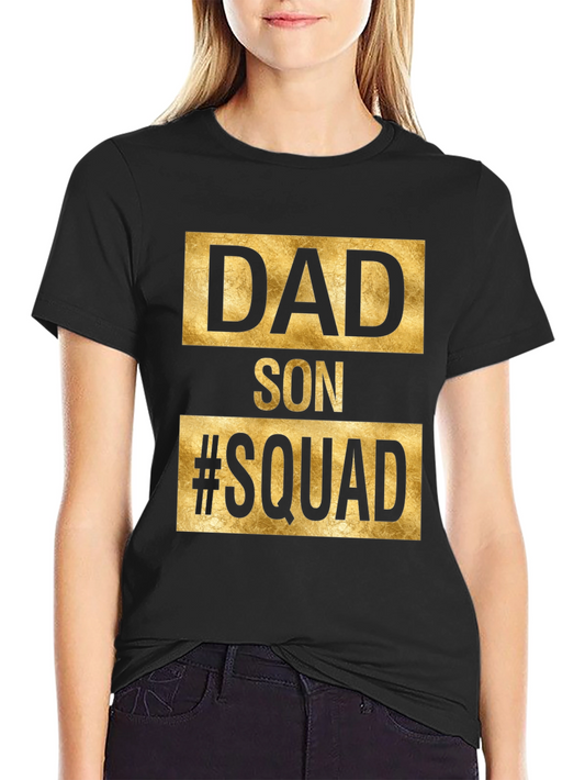 Dad Son Squad Matching T-Shirt