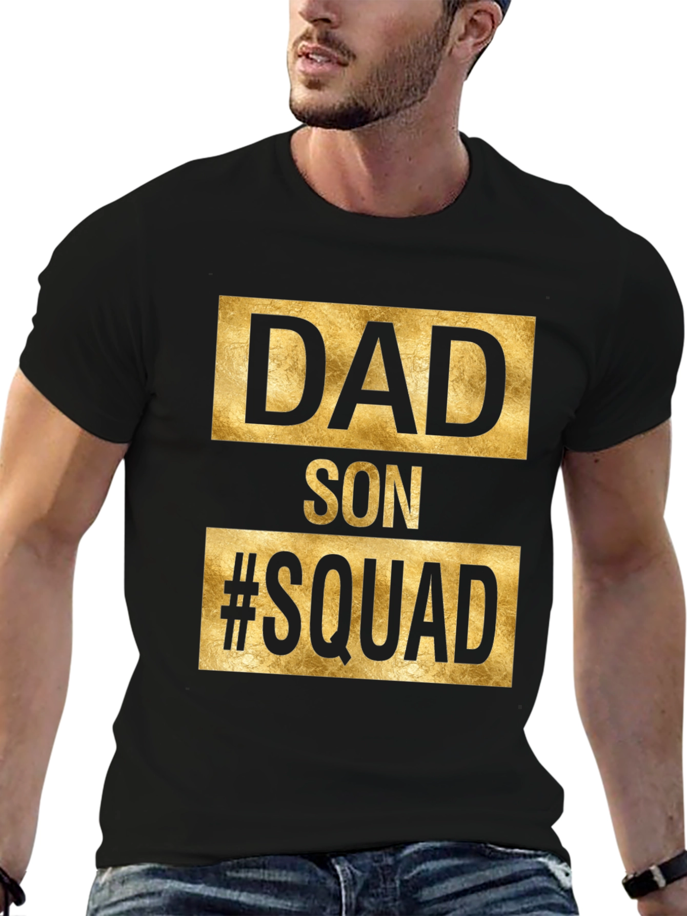 Dad Son Squad Matching T-Shirt