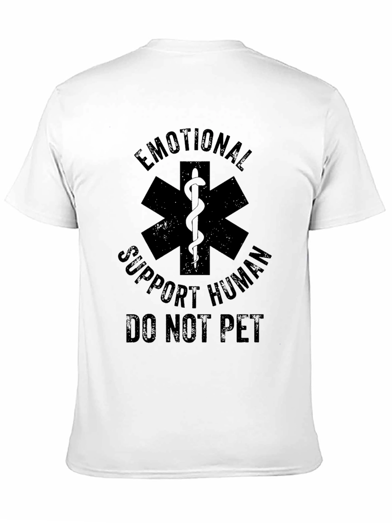 Emotional Support Human - Funny T-Shirt