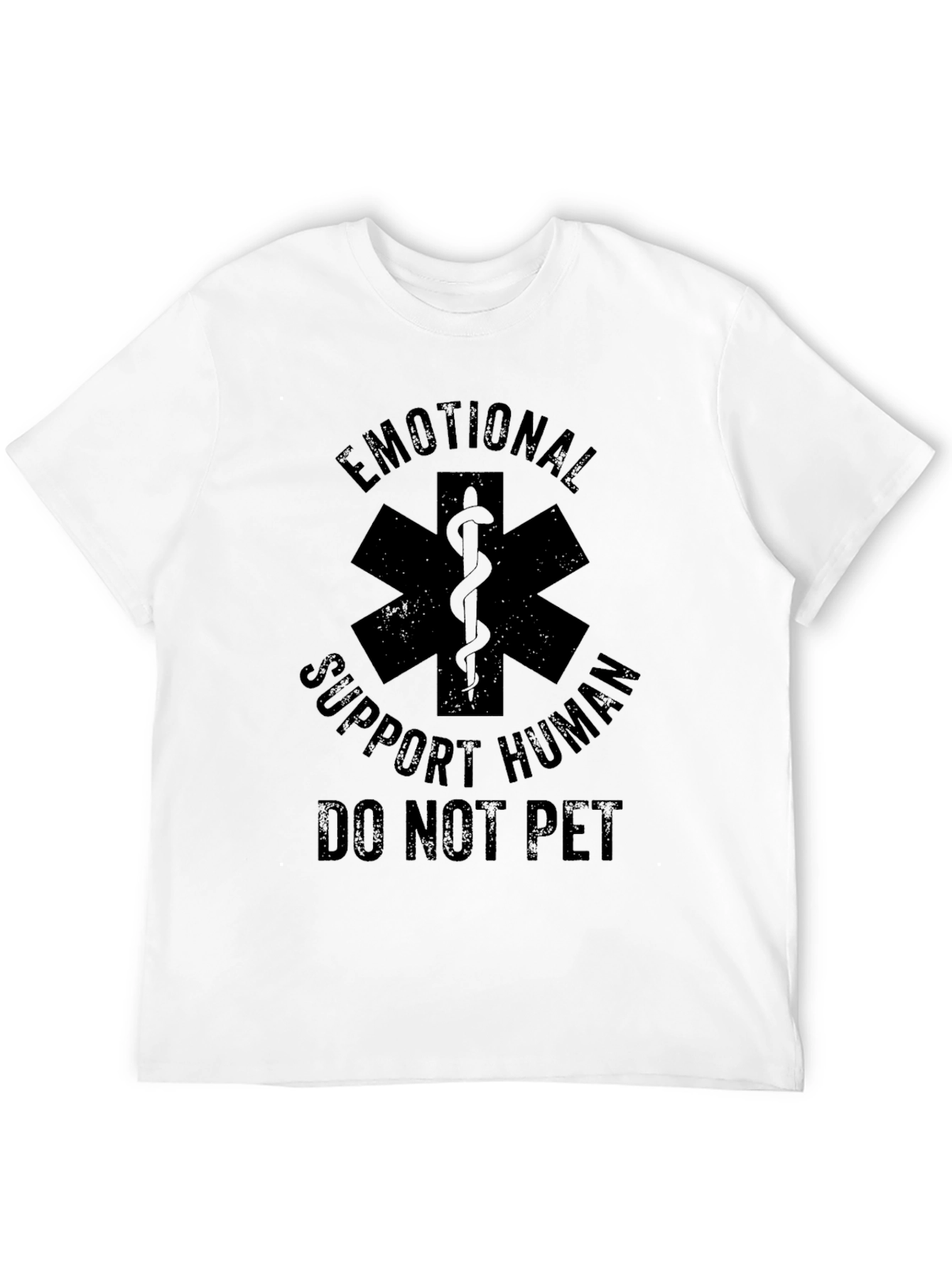Emotional Support Human - Funny T-Shirt