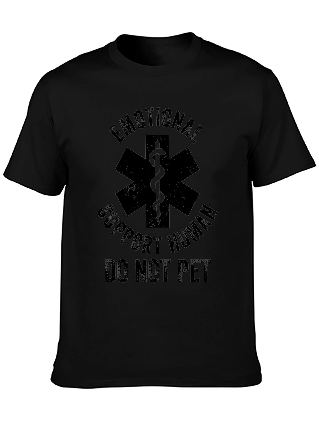 Emotional Support Human - Funny T-Shirt