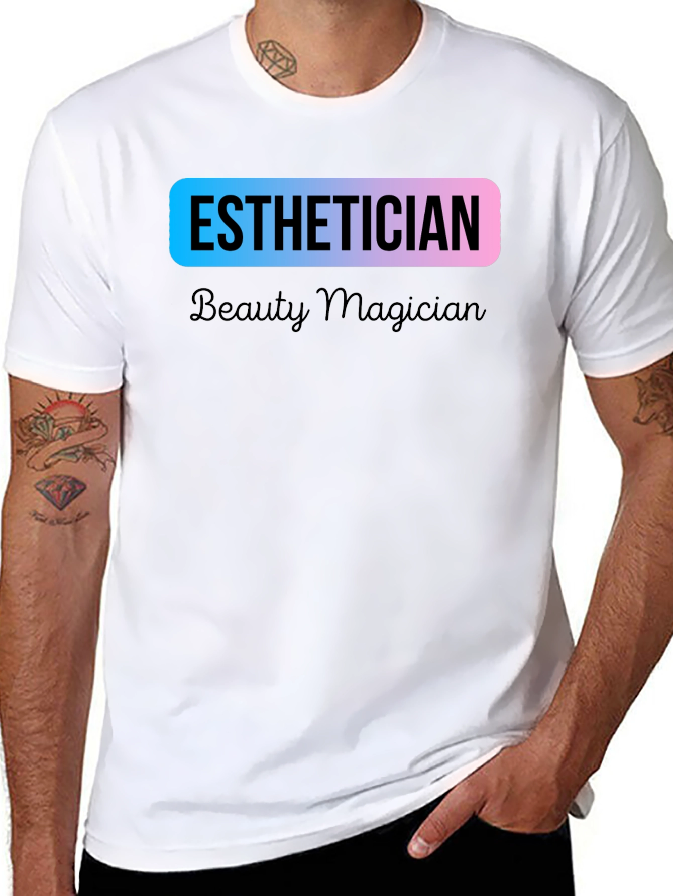 Esthetician Beauty Magician Graphic T-Shirt