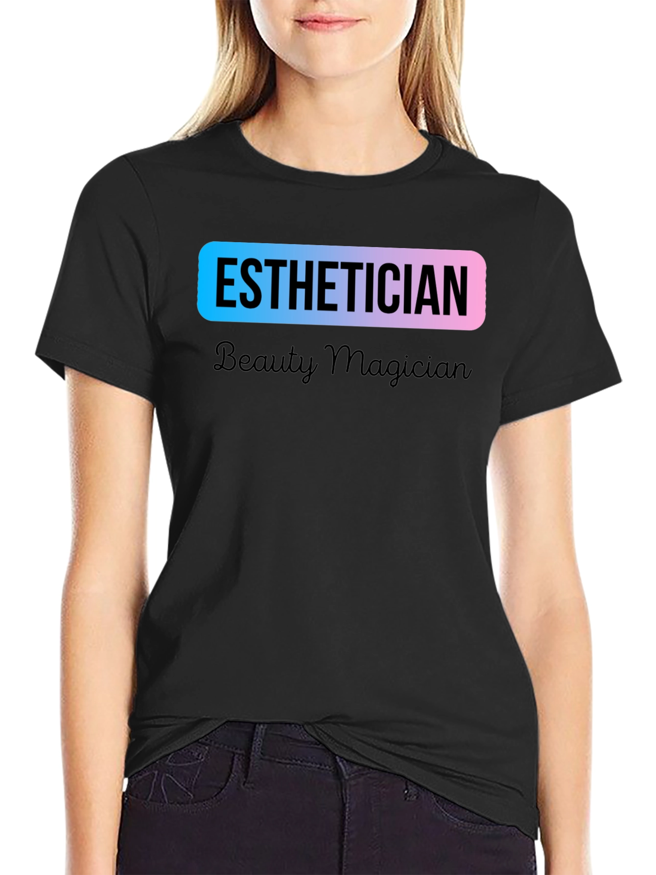 Esthetician Beauty Magician Graphic T-Shirt