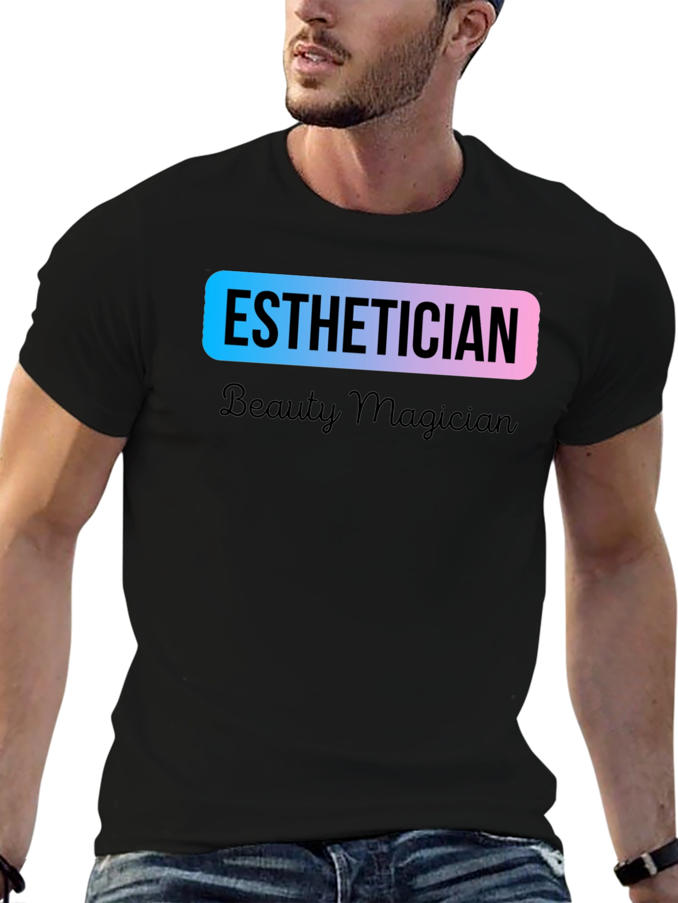 Esthetician Beauty Magician Graphic T-Shirt