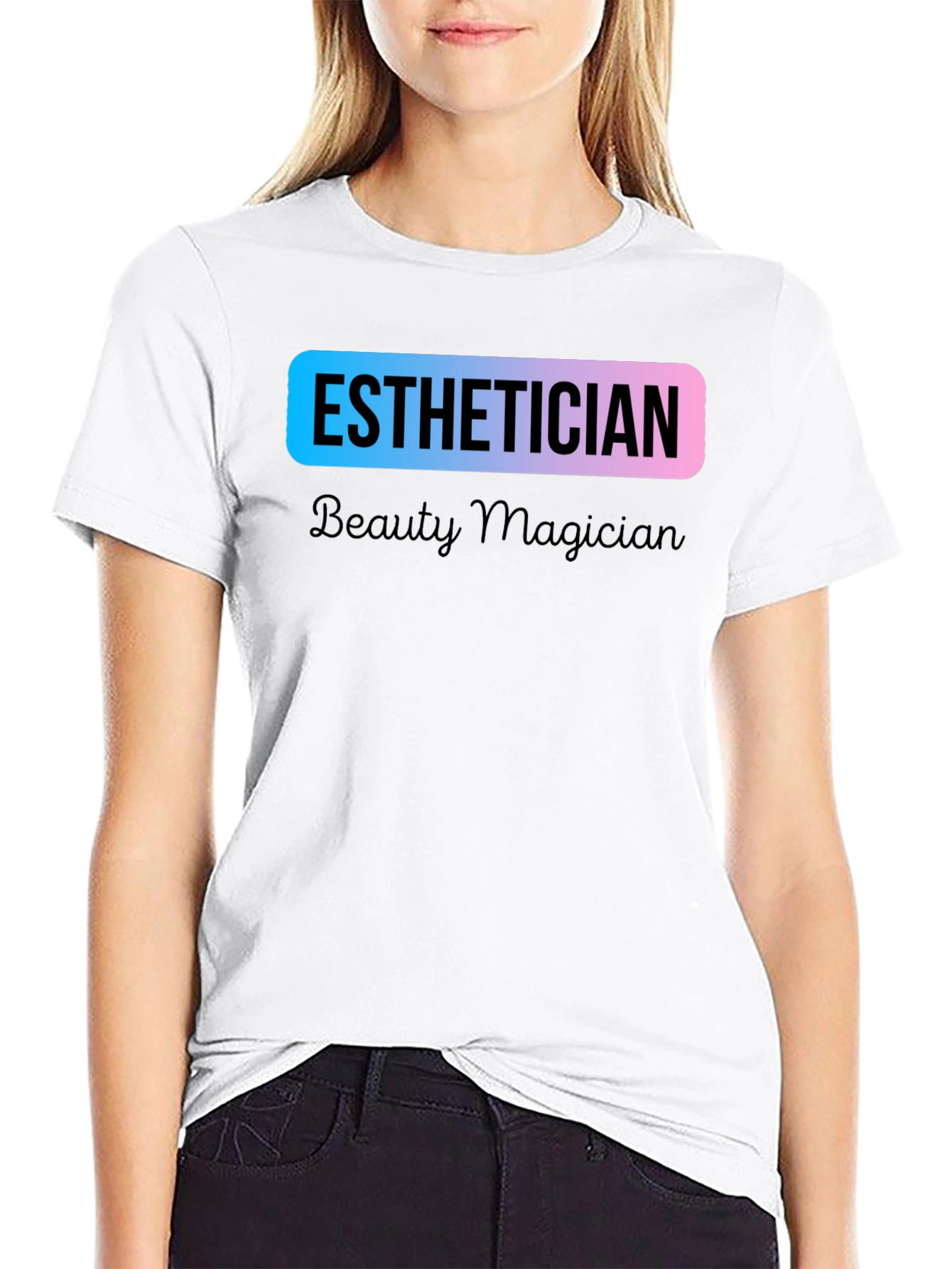 Esthetician Beauty Magician Graphic T-Shirt