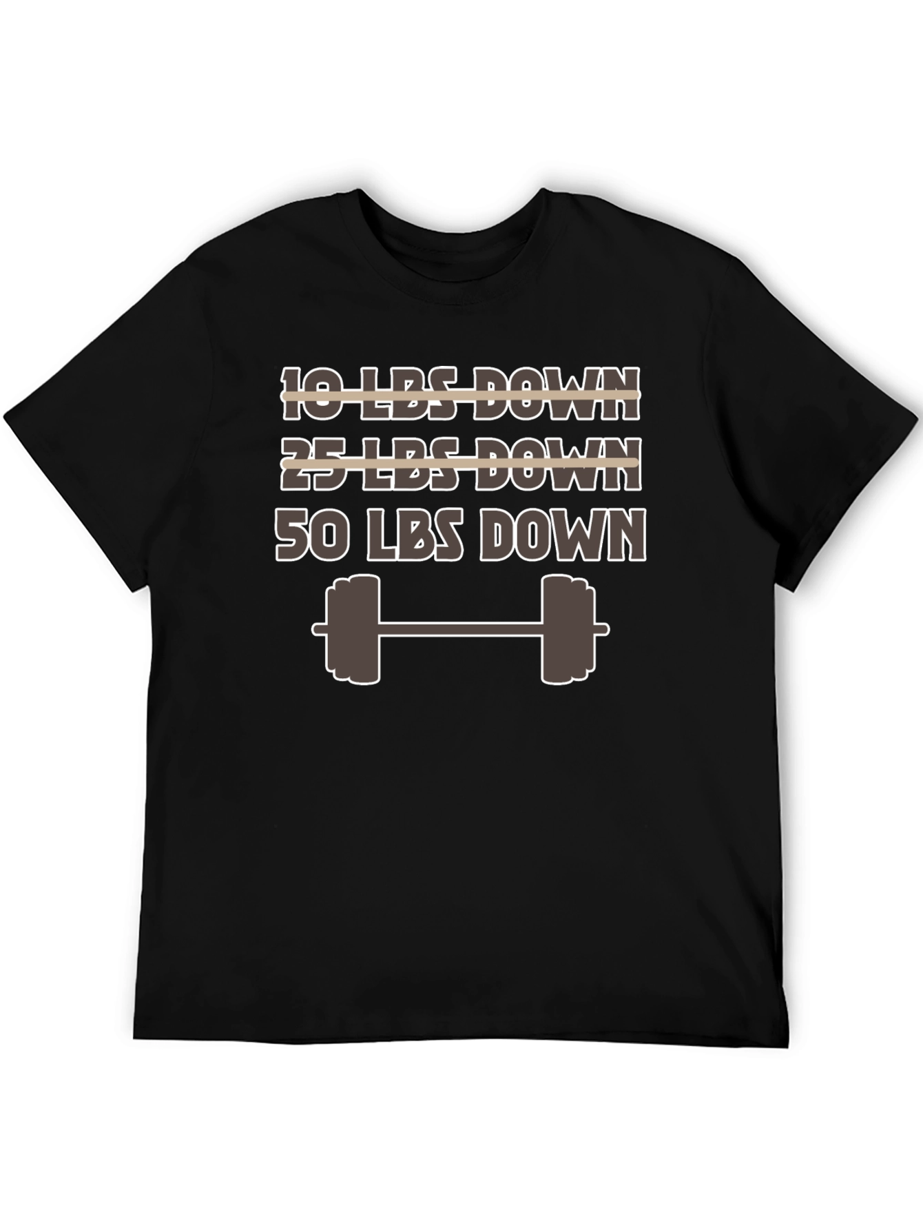 Weight Loss Goal Mens T-Shirt