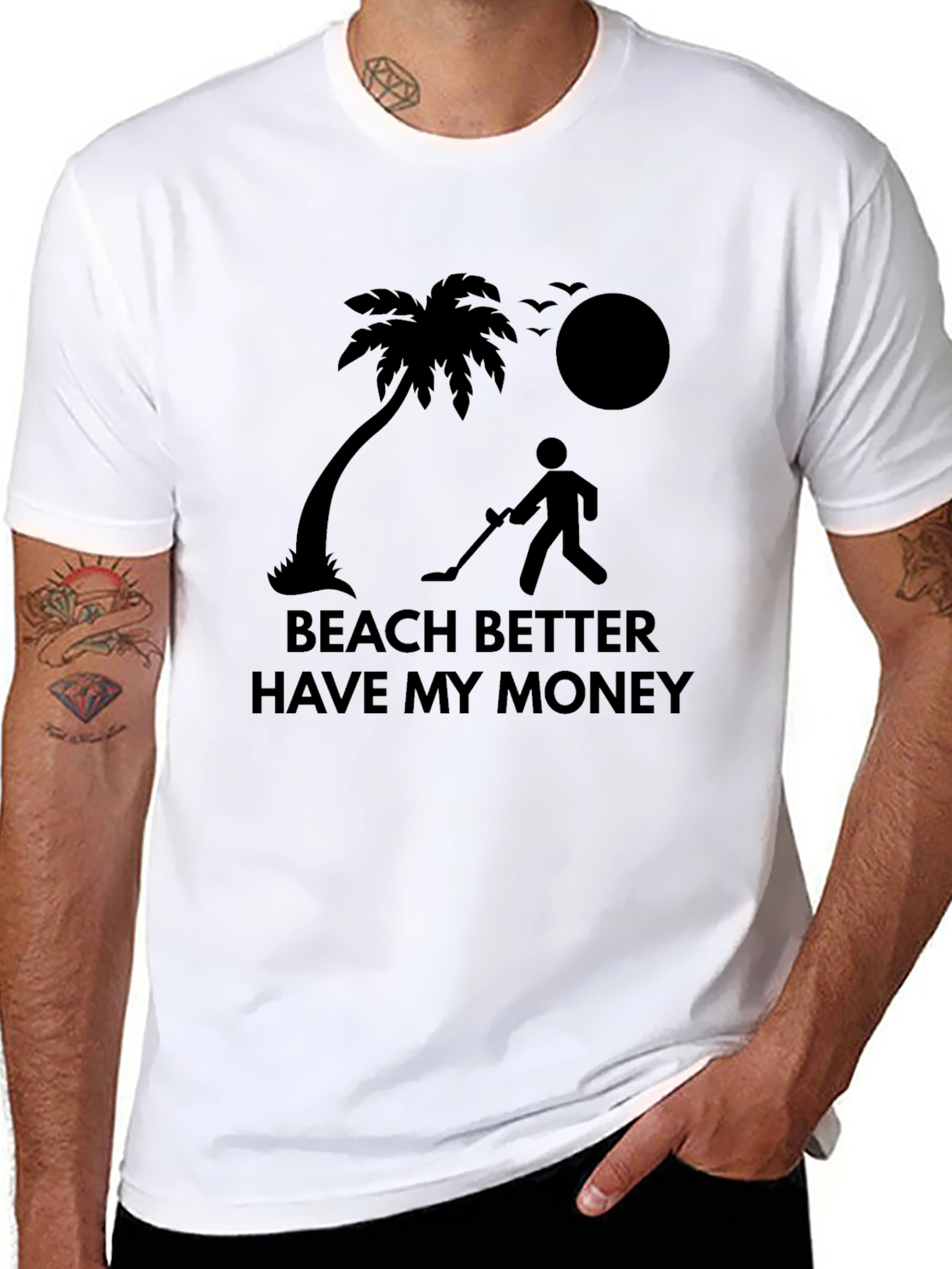 Beach Better Have My Money Graphic Tee