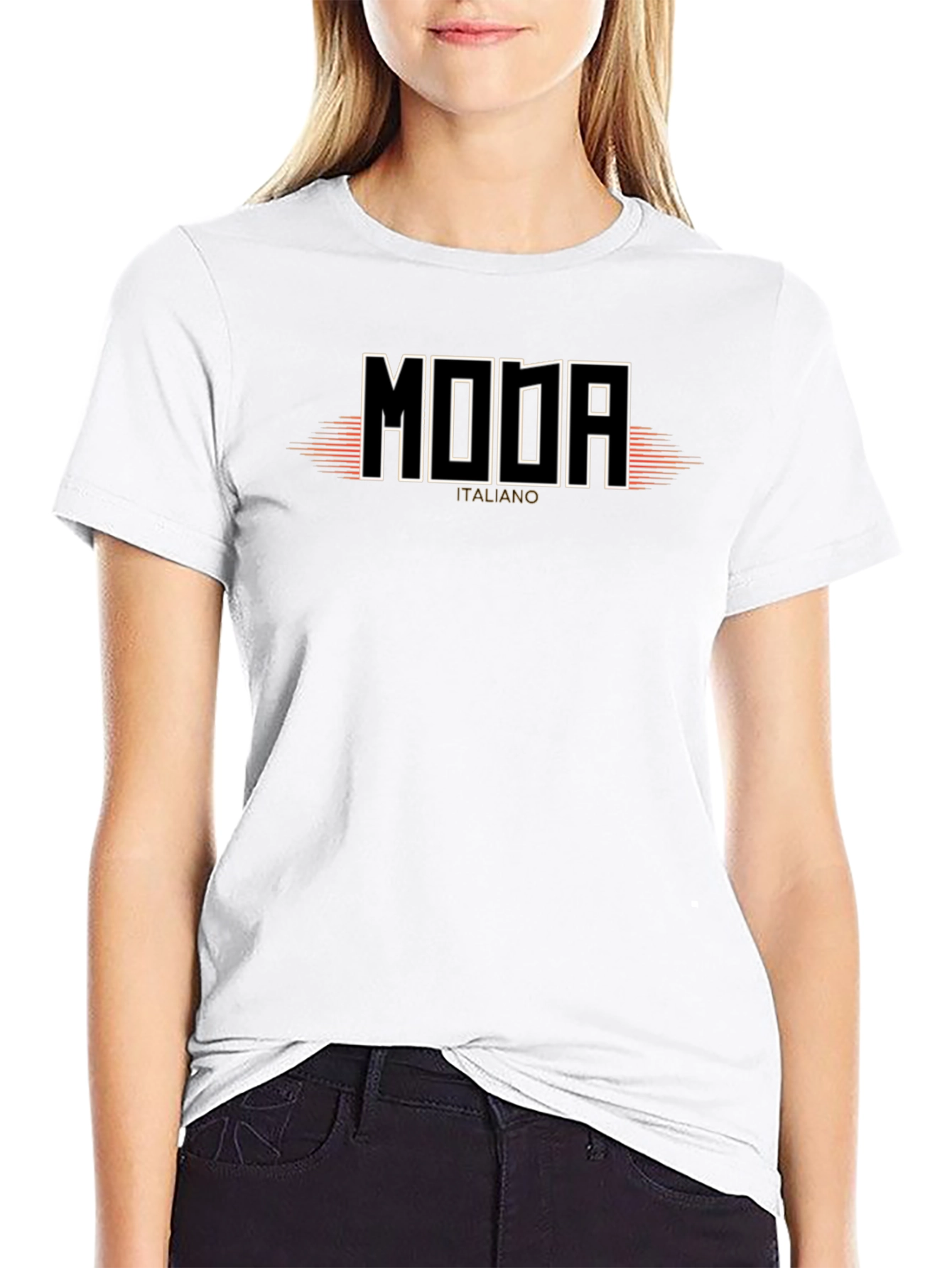 Moda Italiano Graphic T-Shirt - Stylish & Comfortable