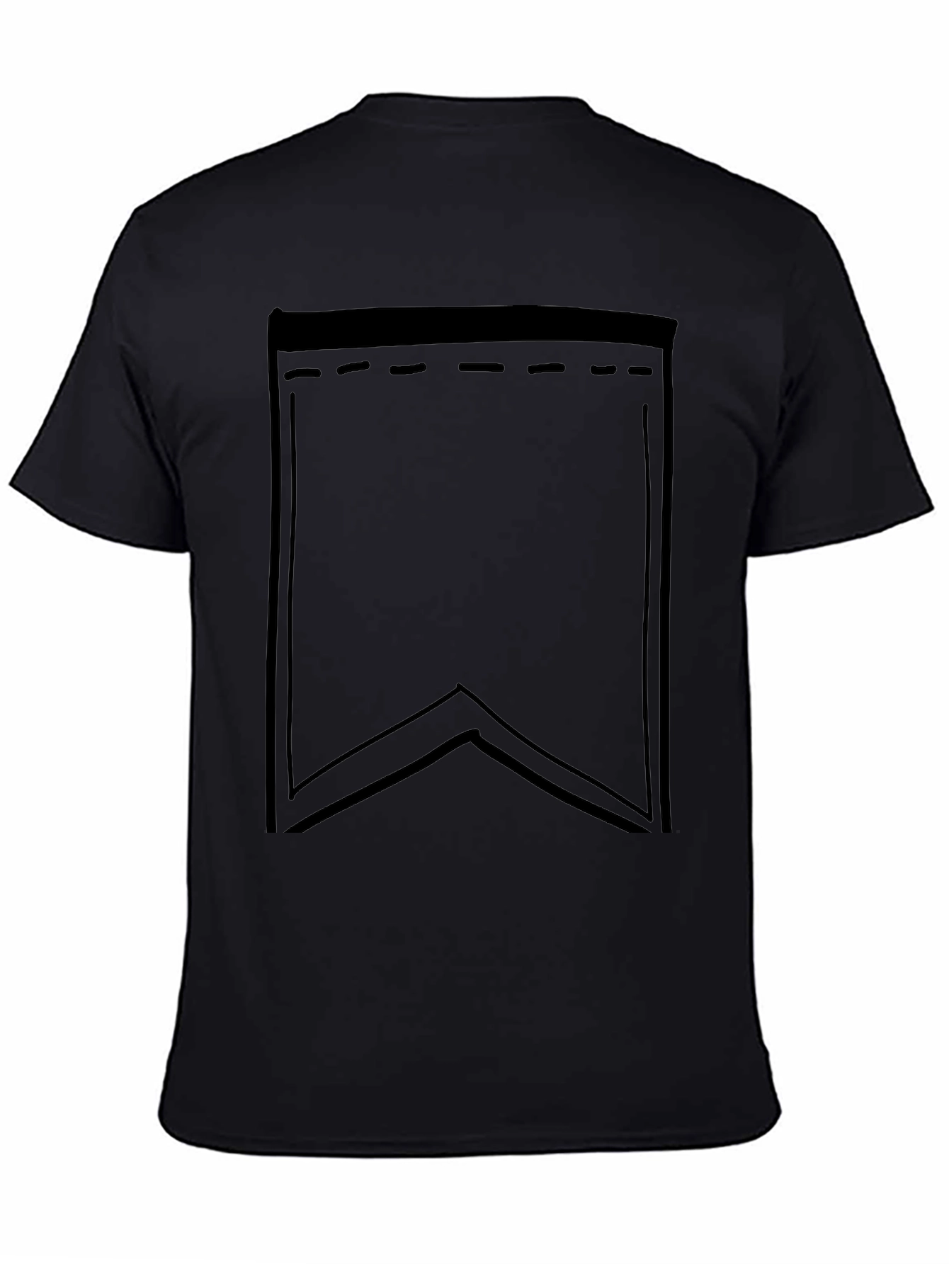 Black Banner Graphic Tee