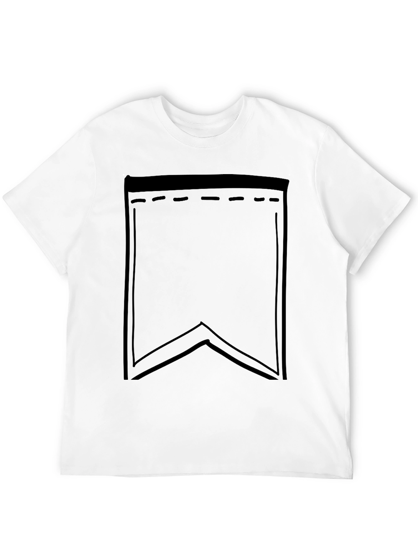 Black Banner Graphic Tee