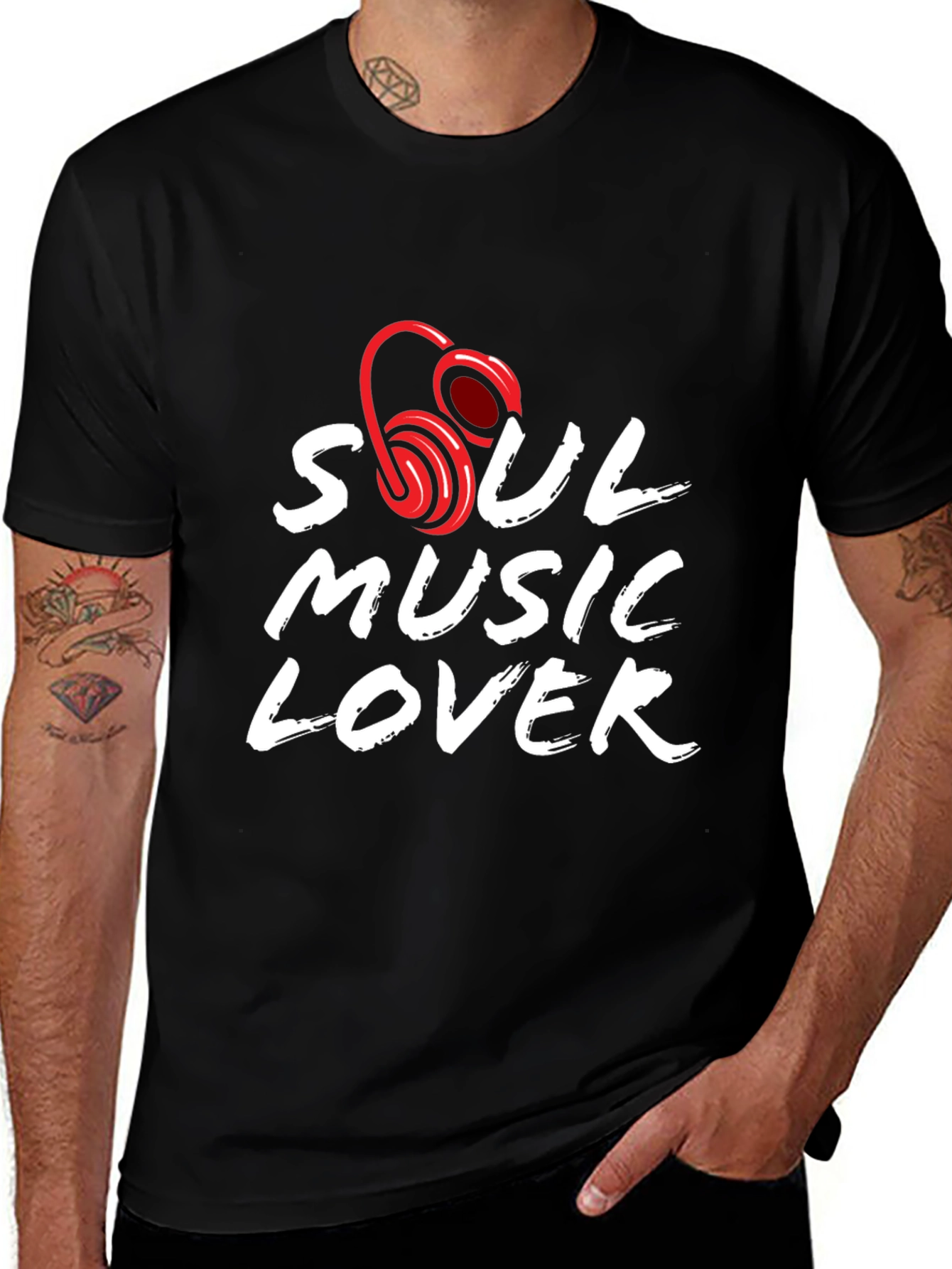 Soul Music Lover Graphic Tee - Soft Cotton T-Shirt